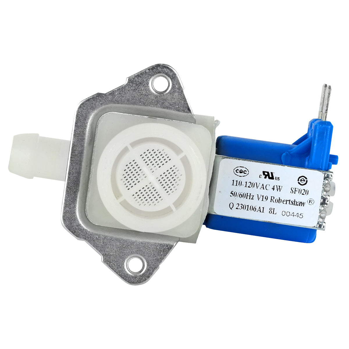 1.4.02.00002 Water inlet valve compatible with: E-UCF120,E-UCF160, E-UCH160, E-UCF210, E-UCH210,E-UCF280, E-UCH280, E-UCF310, E-UCH310, E-UCF240, E-UCH240