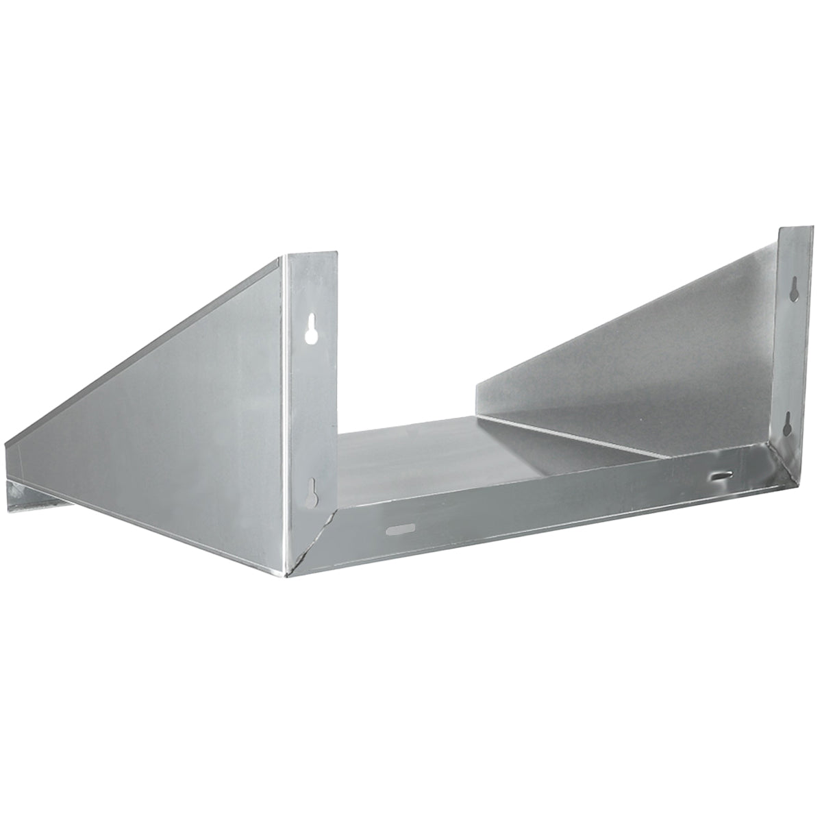 24" x 24" Stainless Steel Commercial Wall Mount Microwave Shelf, NSF Microwave Oven, Shelf Empura