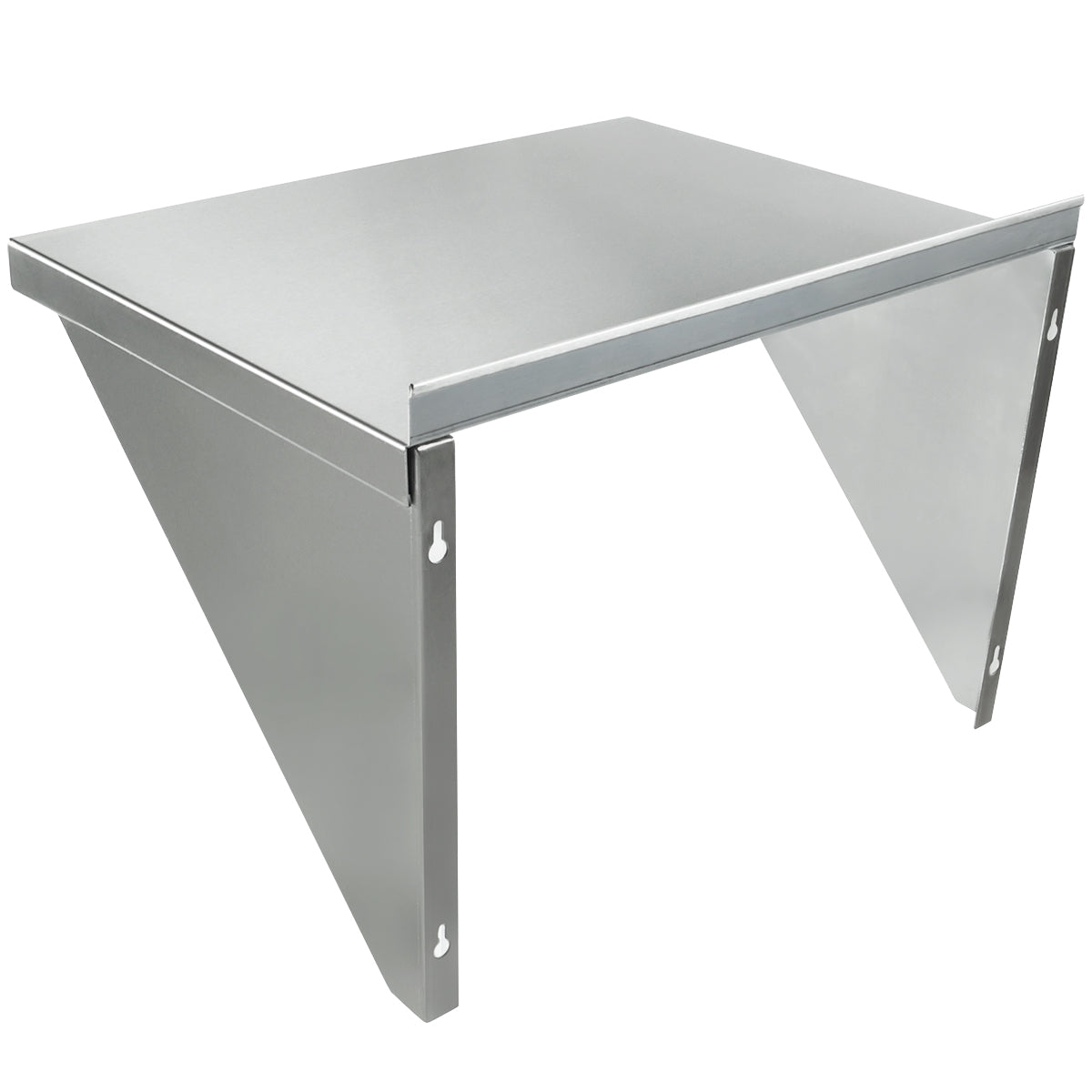 24" x 18" 16 Gauge Stainless Steel Heavy Duty Wall Shelf, NSF Shelving, Wall Mounted Empura