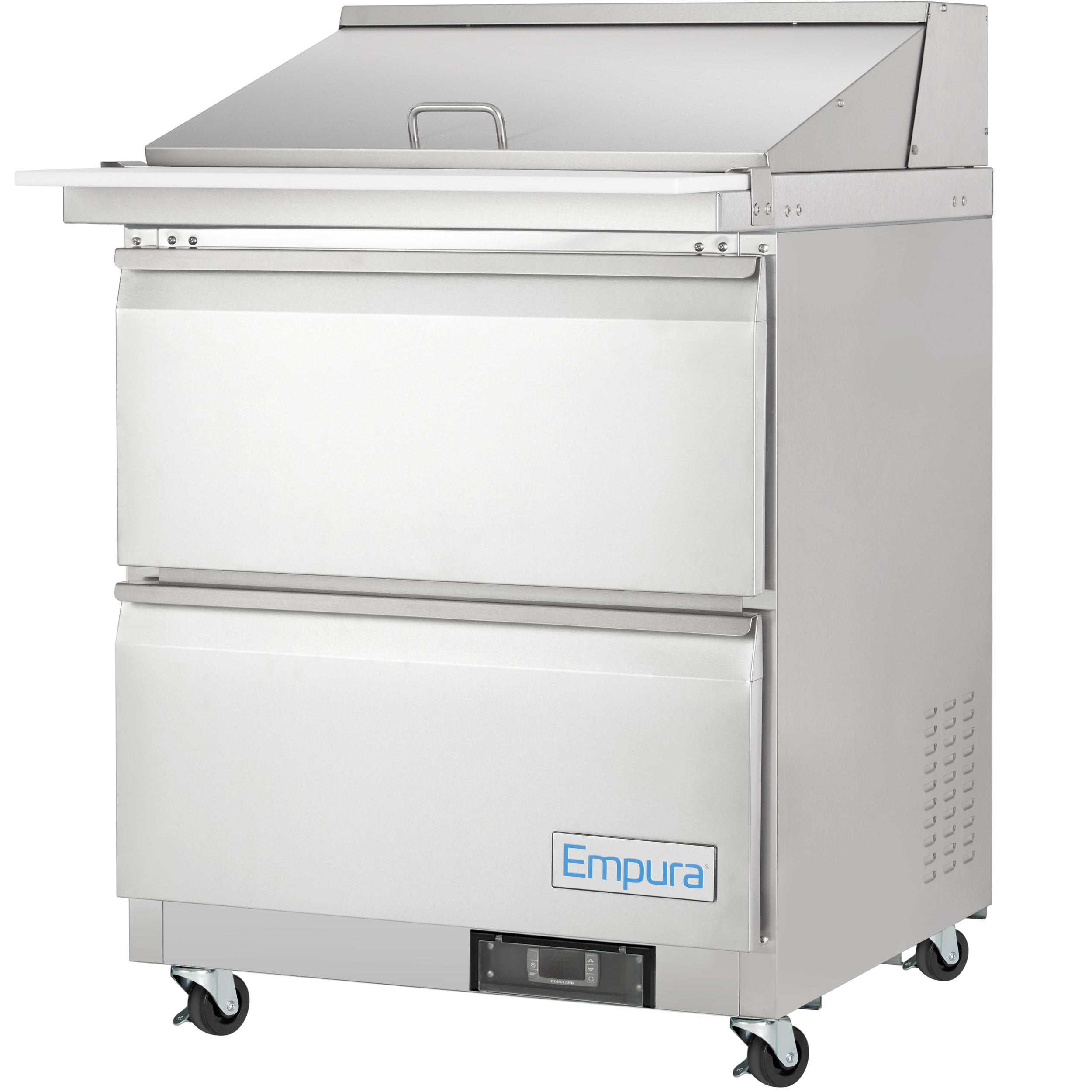29" 2 Drawer Commercial Mega Top Refrigerated Sandwich and Salad Prep Table