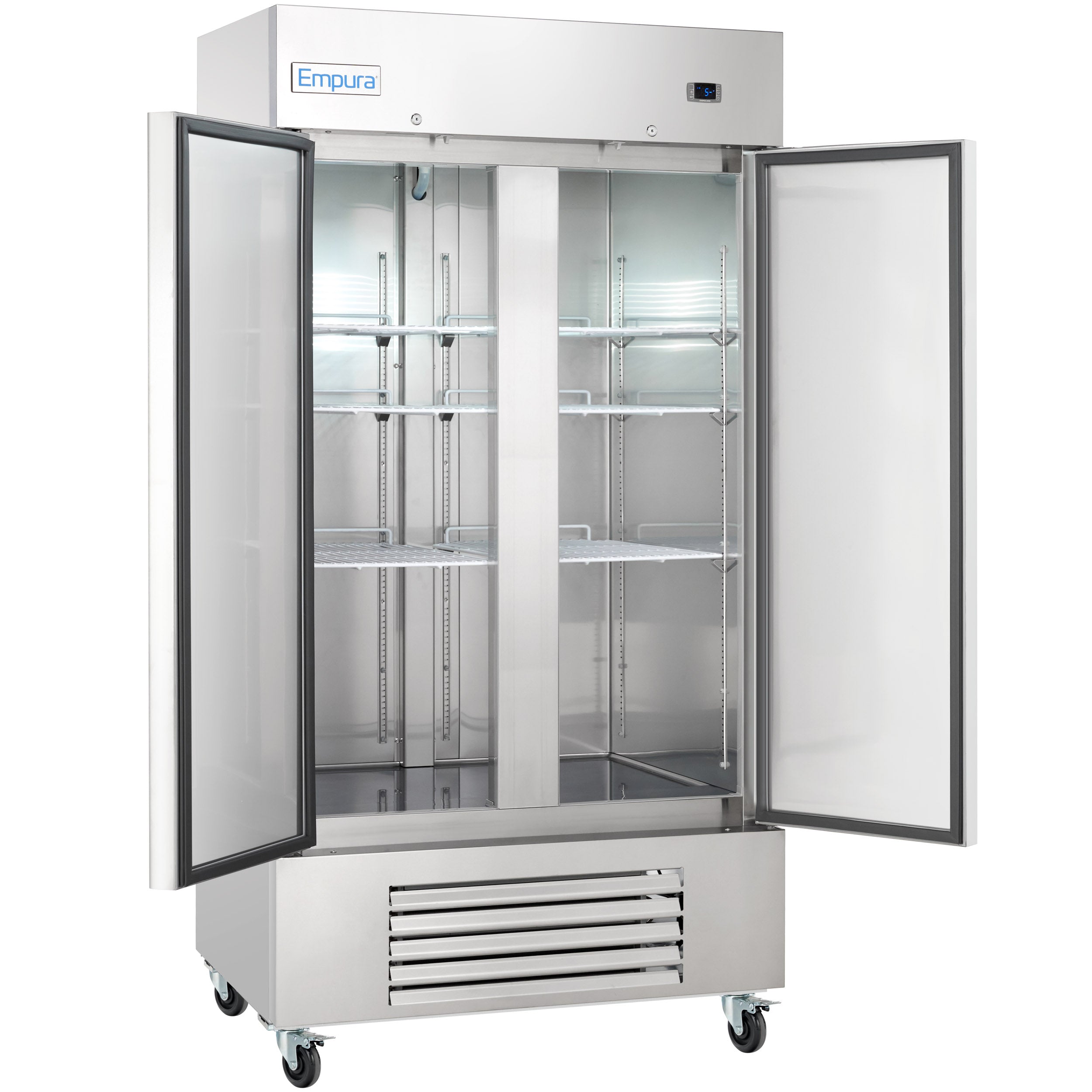 40" Commercial 2 Door Reach-In Refrigerator