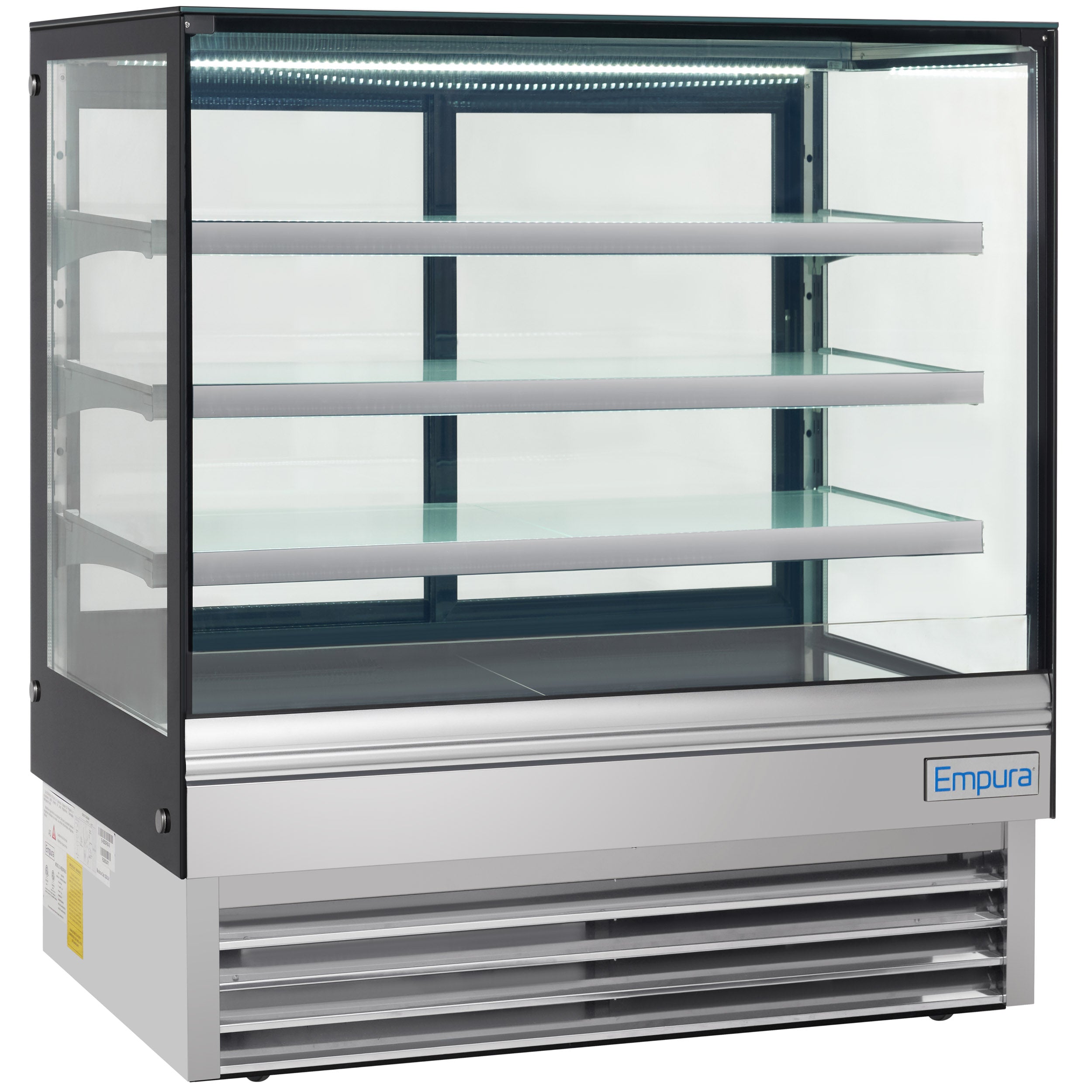 47" Stainless Steel Refrigerated Commercial Bakery Display Case