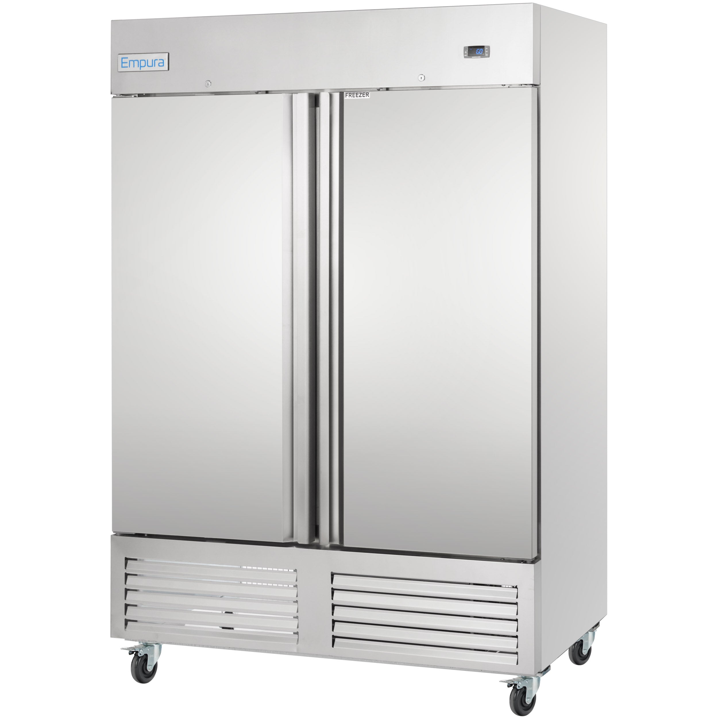 54" Commercial 2 Door Reach-In Freezer