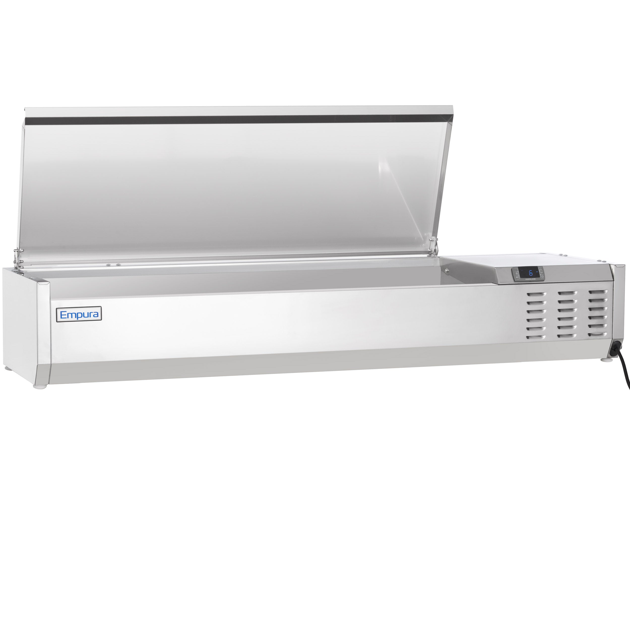 55" Countertop Refrigerated Commercial Prep Rail