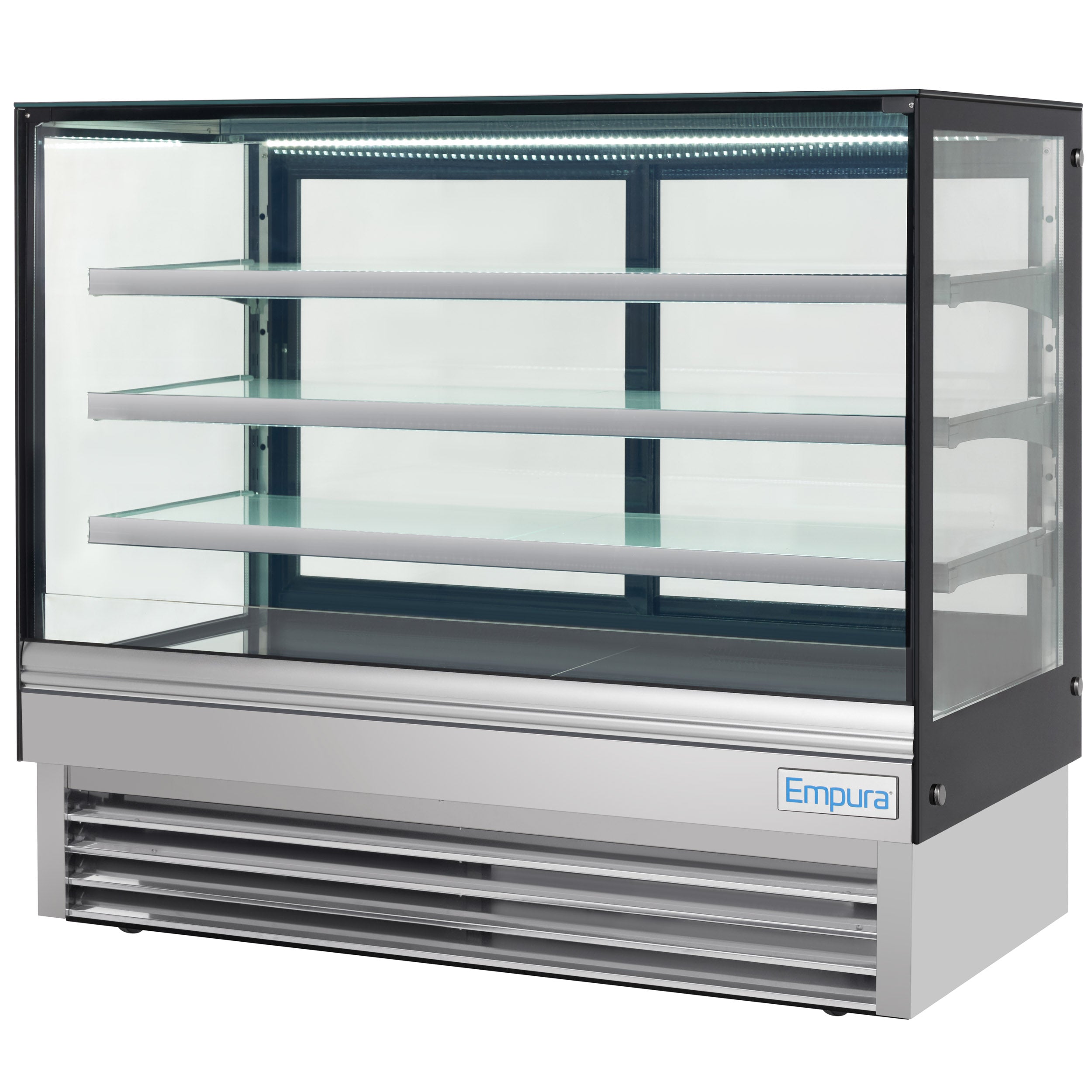 59" Stainless Steel Refrigerated Commercial Bakery Display Case
