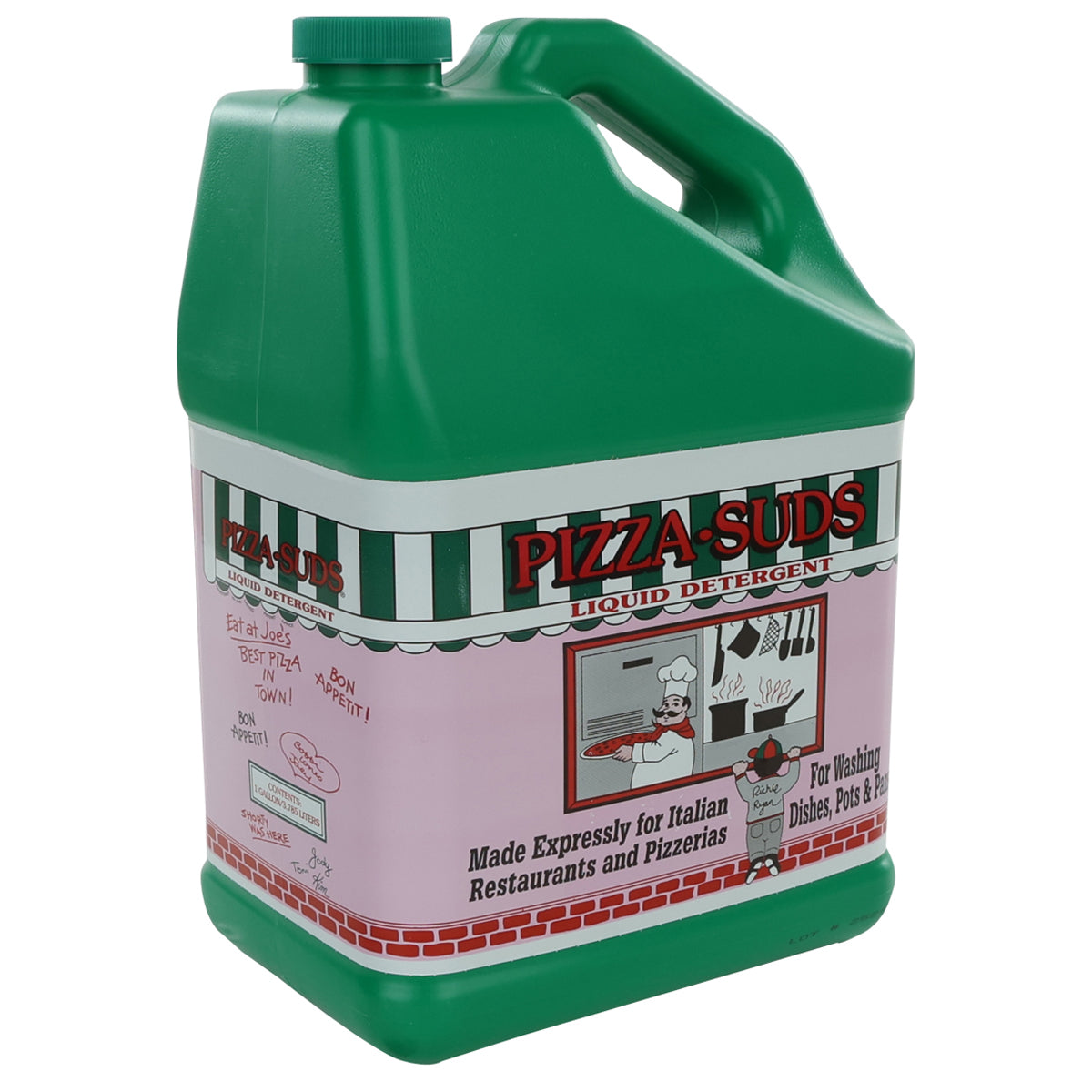 1 Gallon Liquid Detergent for Pizzeria and Italian Restaurants