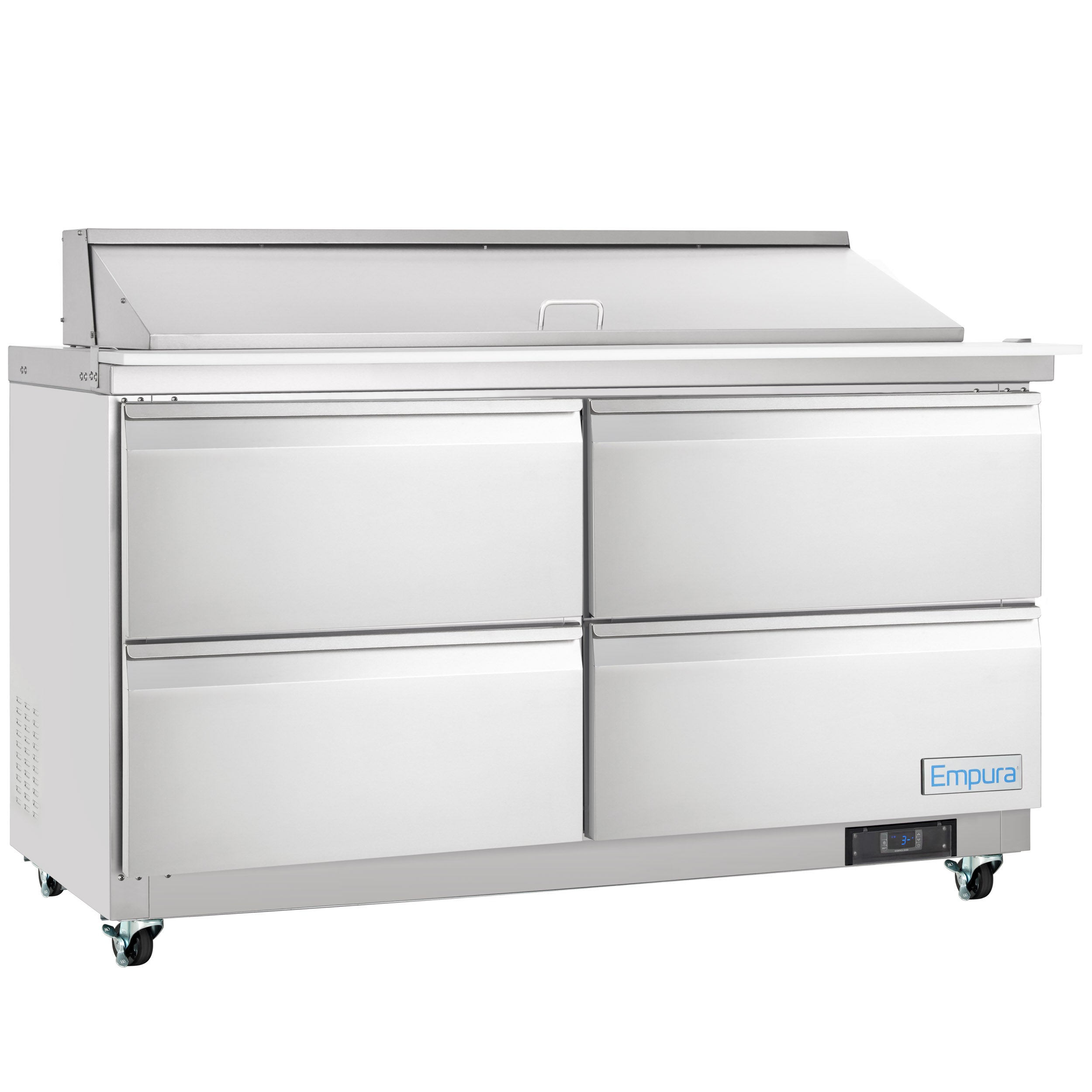 61" 4 Drawer Commercial Mega Top Refrigerated Sandwich and Salad Prep Table