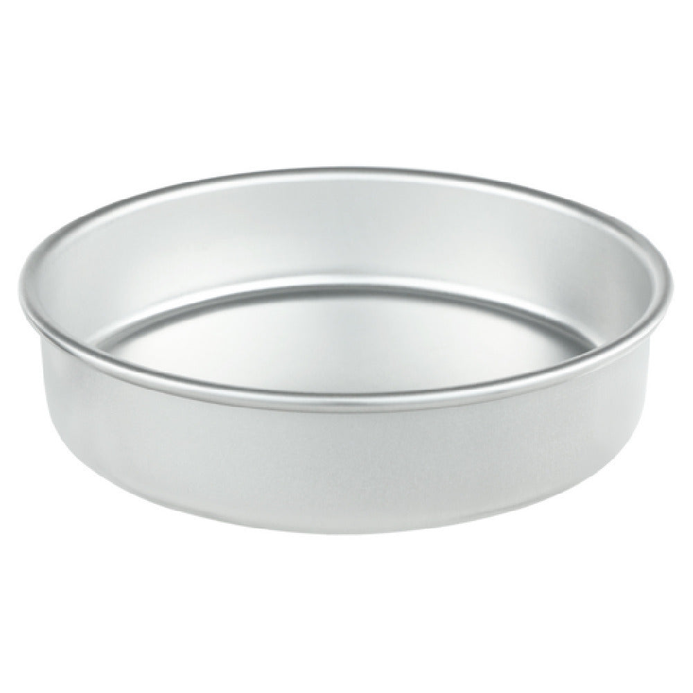 8" x 2" 18 Gauge Aluminum Cake Pan