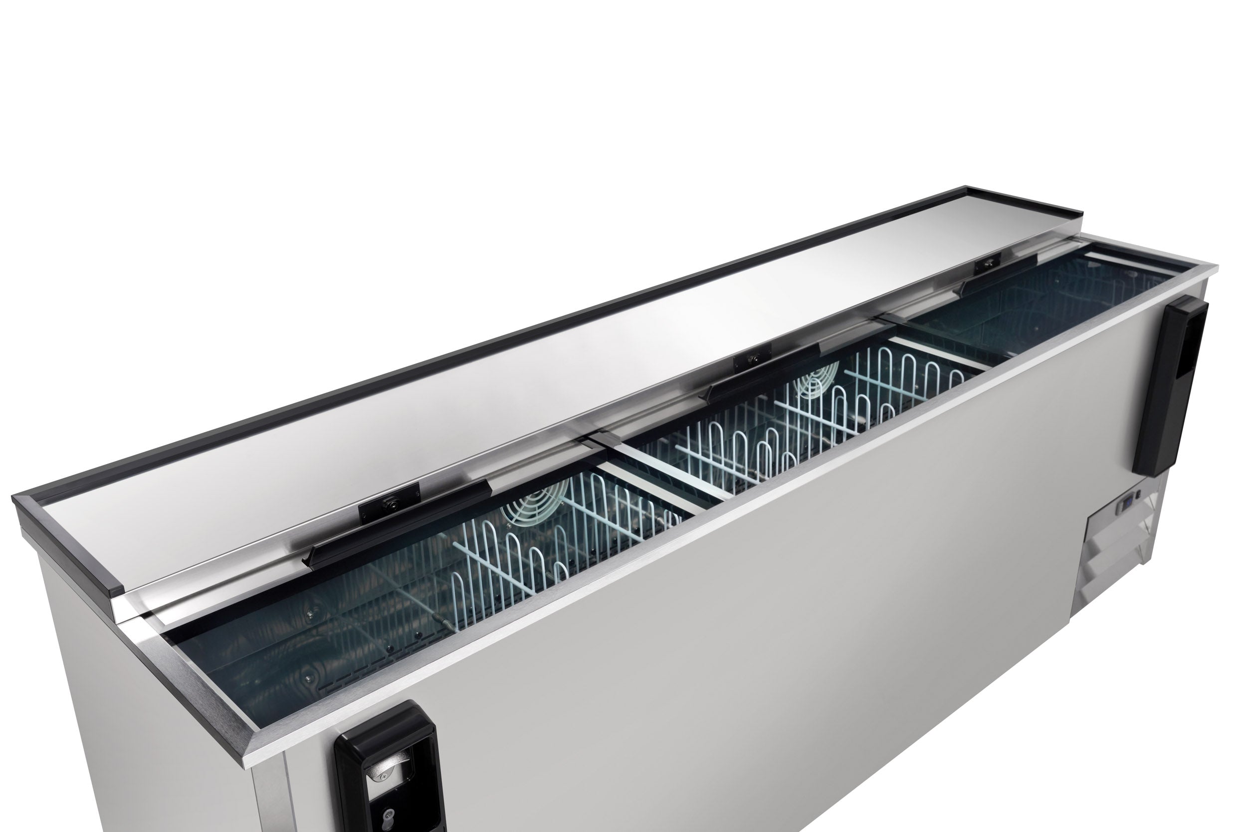 95" Stainless Steel Commercial Horizontal Bottle Cooler