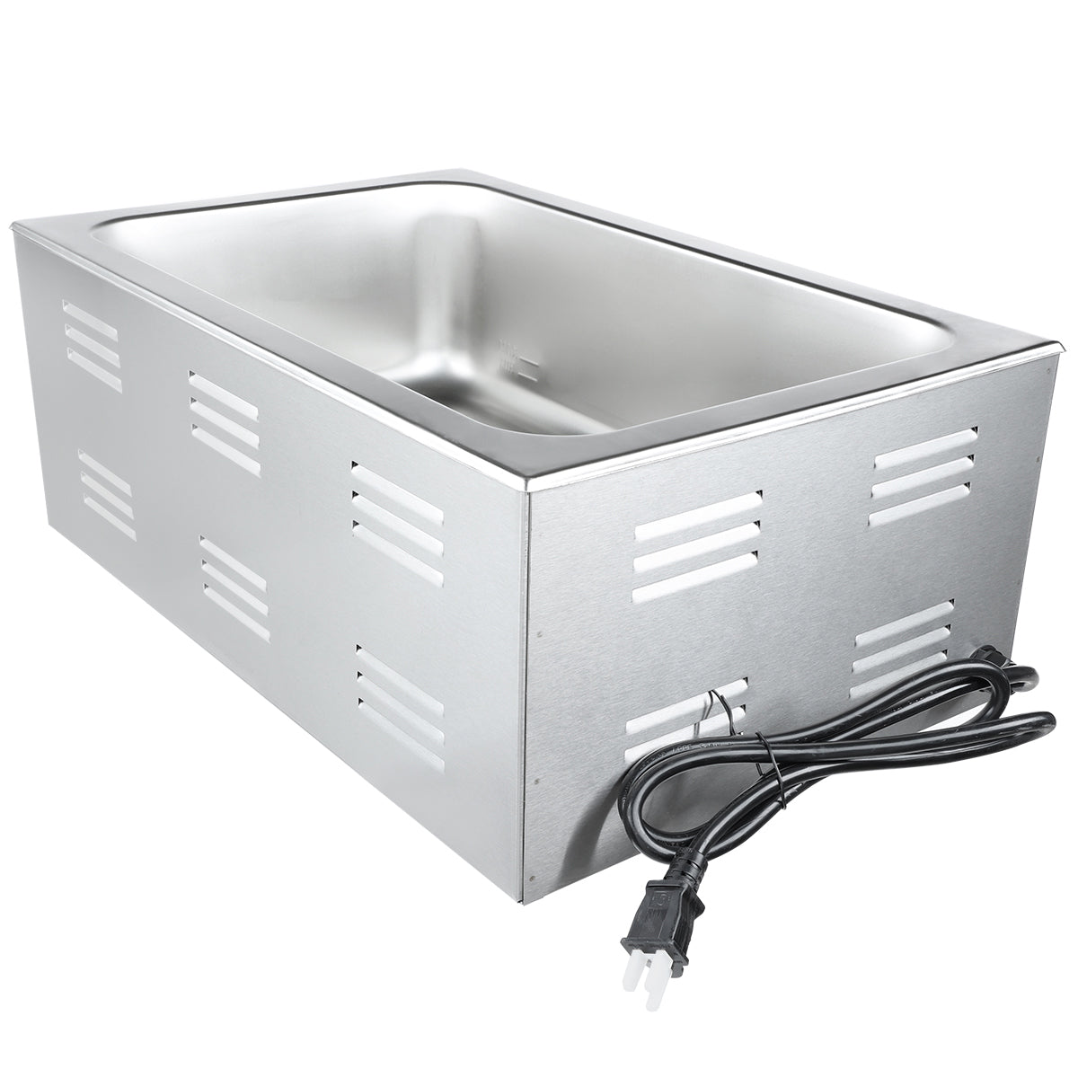 15" x 24" Full Size Electric Countertop Food Warmer - 120V, 1,500W Food Pan Warmer, Countertop Empura