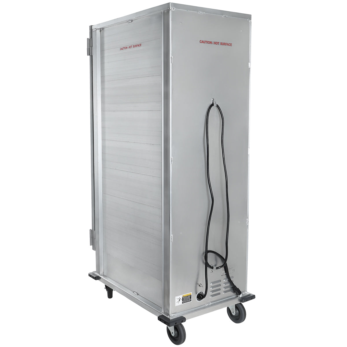 Full Size Commercial Heated Holding Cabinet with Clear Door - 120V Heated Holding Proofing Cabinet, Mobile Empura