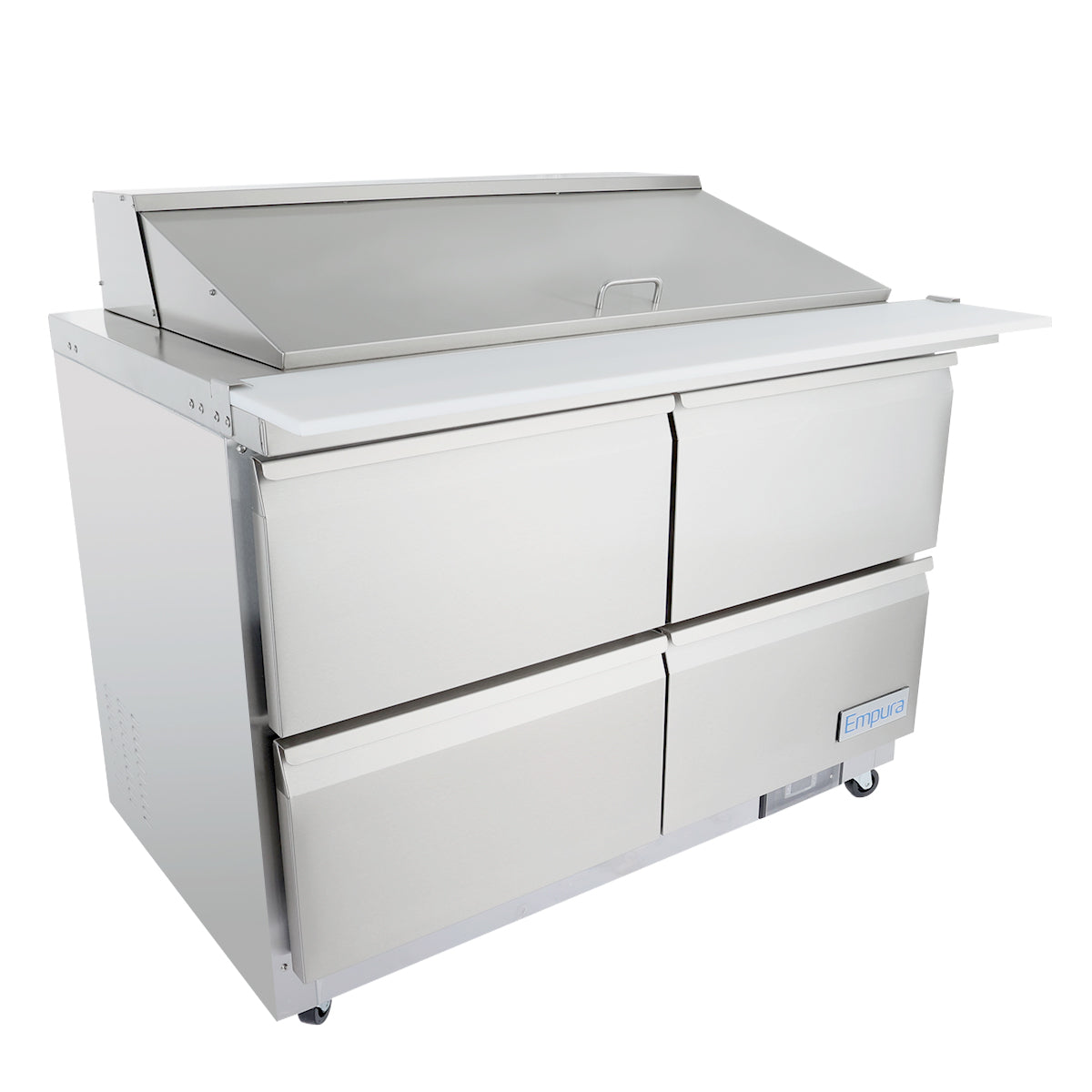 48" 4 Drawer Commercial Mega Top Refrigerated Sandwich and Salad Prep Table