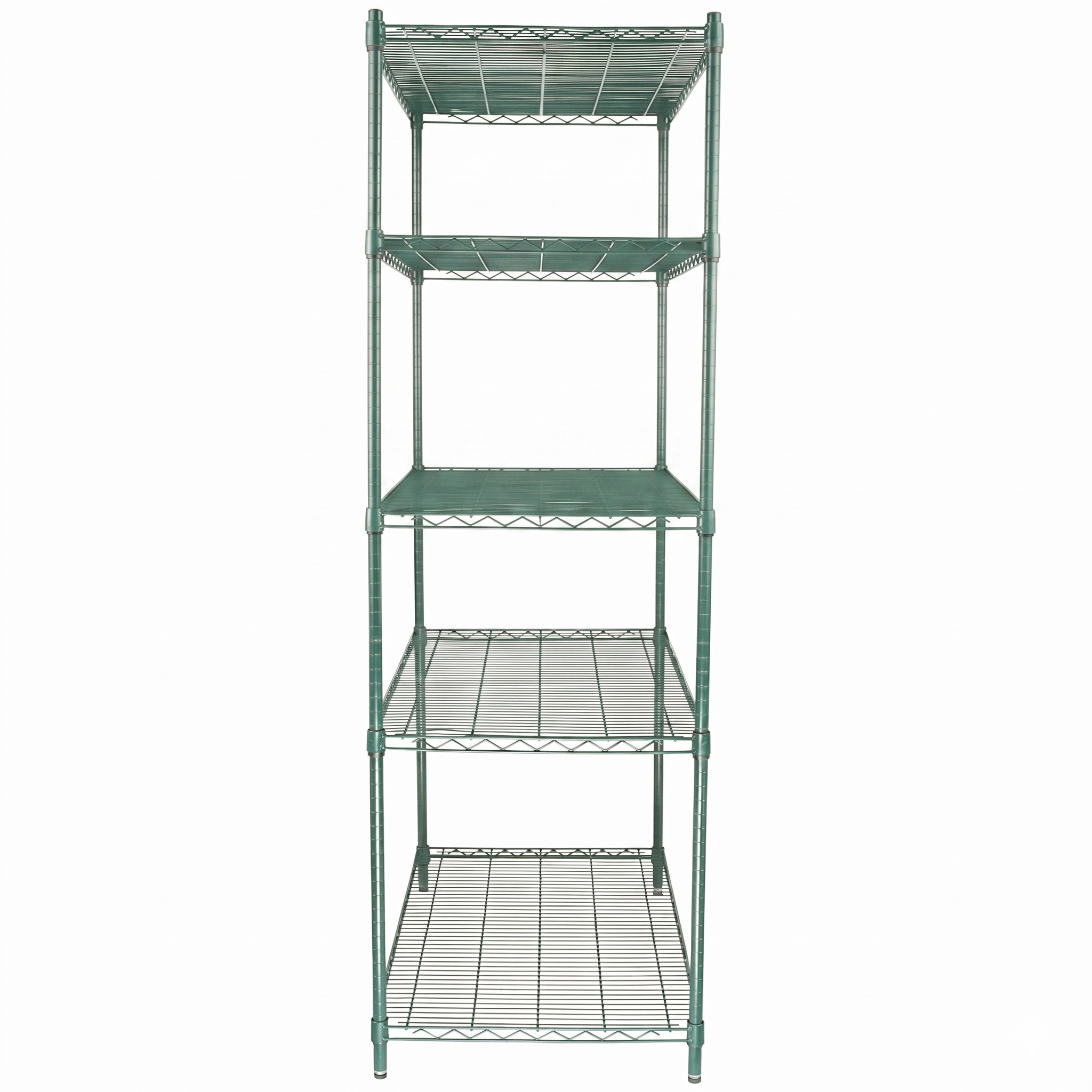 36" x 24" Epoxy 5-Shelf Commercial Wire Shelving Kit Kit with 86" Posts, NSF