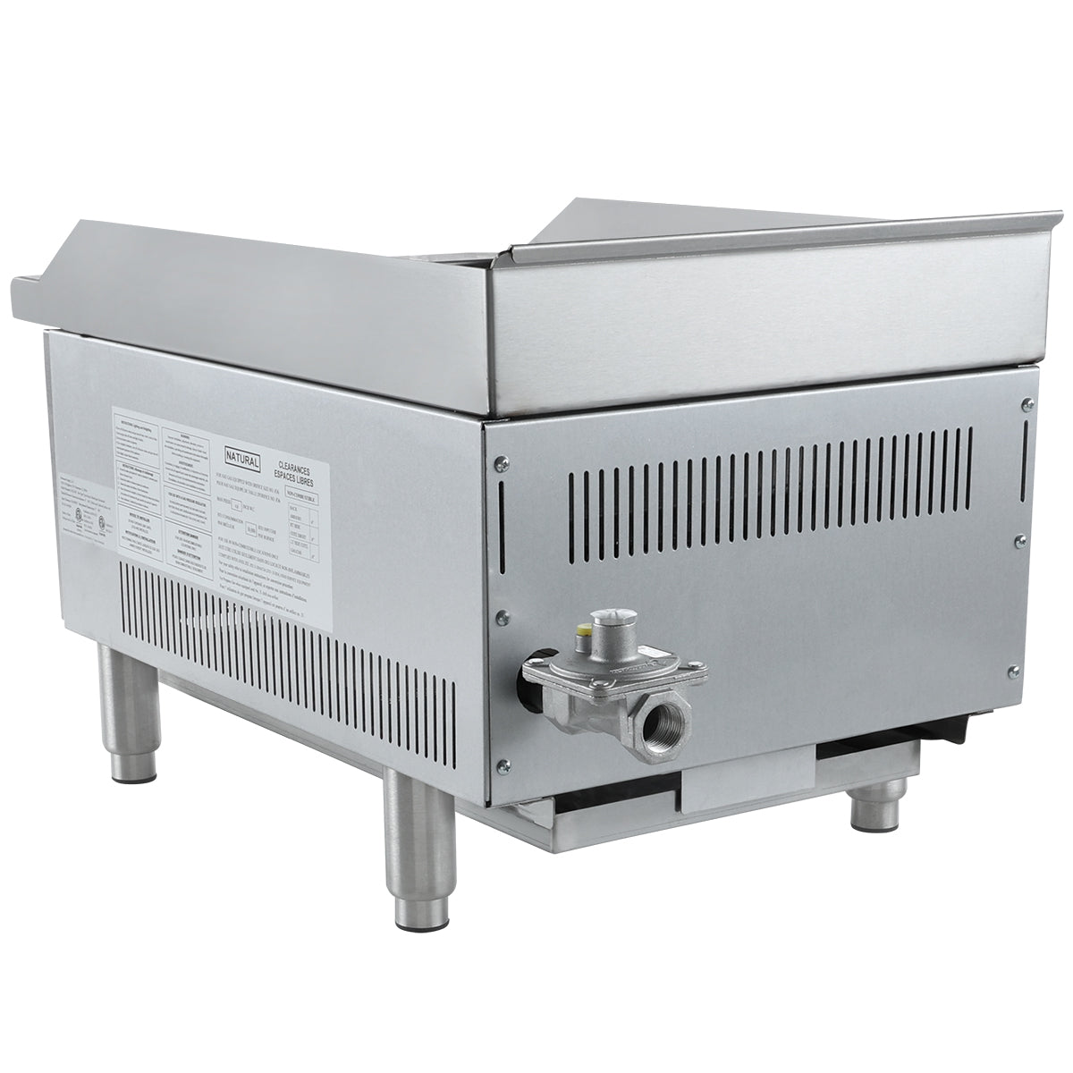 16" Gas Countertop Radiant Commercial Charbroiler - 30,000 BTU Charbroiler, Gas, Countertop Empura