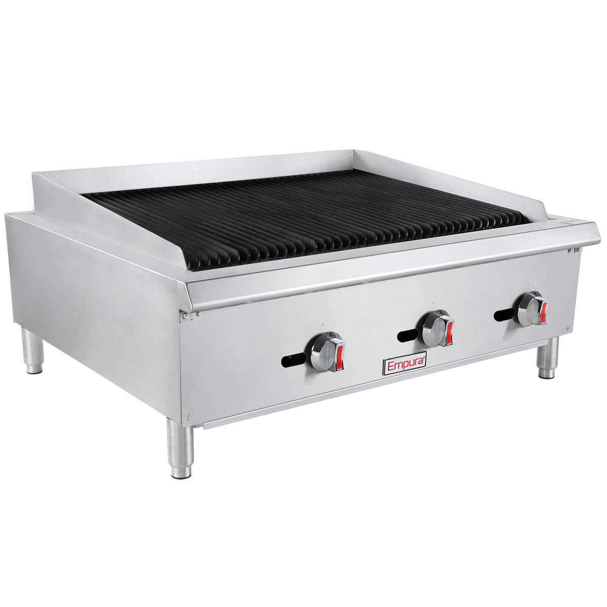 36" Gas Countertop Radiant Commercial Charbroiler - 90,000 BTU Charbroiler, Gas, Countertop Empura