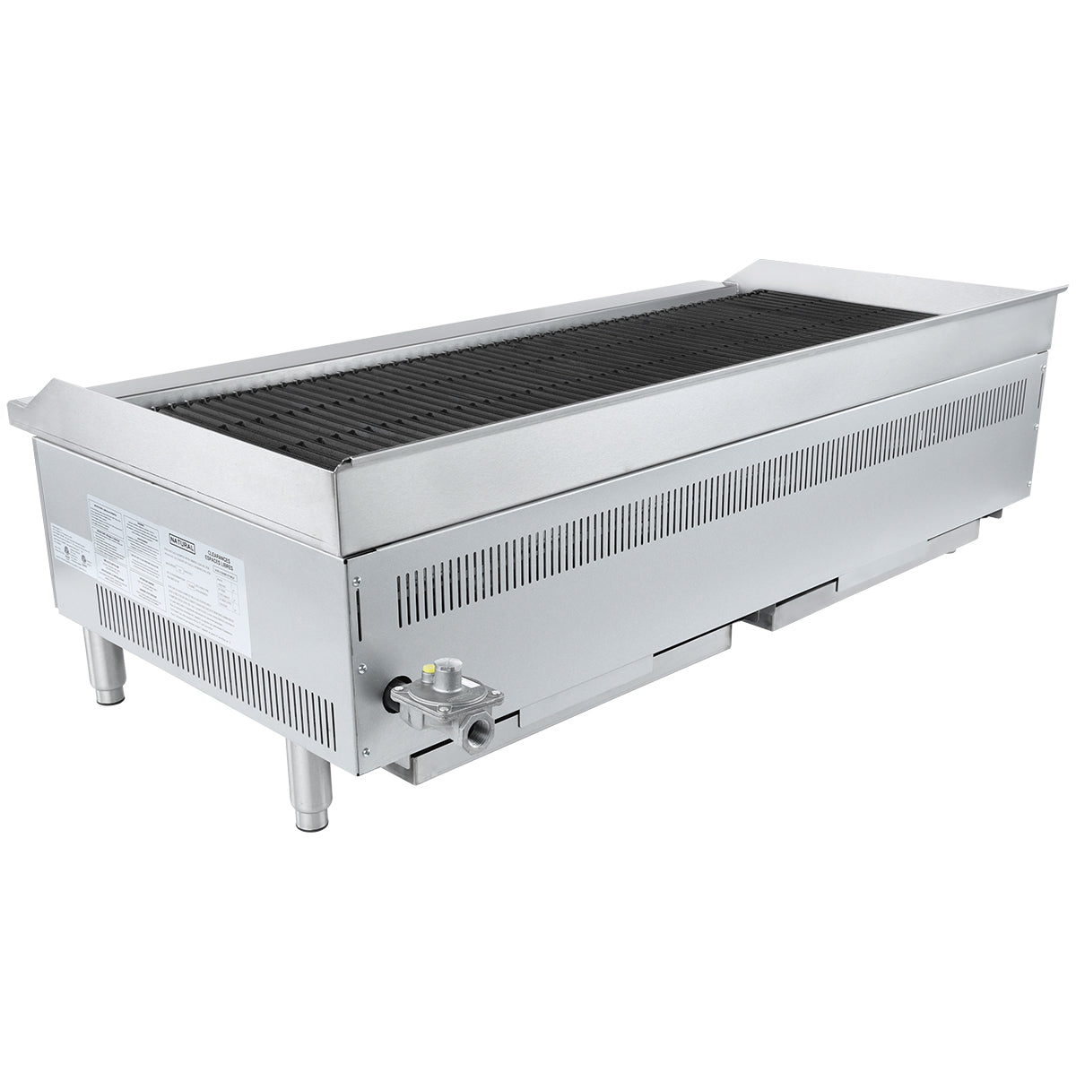 48" Gas Countertop Radiant Commercial Charbroiler - 120,000 BTU Charbroiler, Gas, Countertop Empura