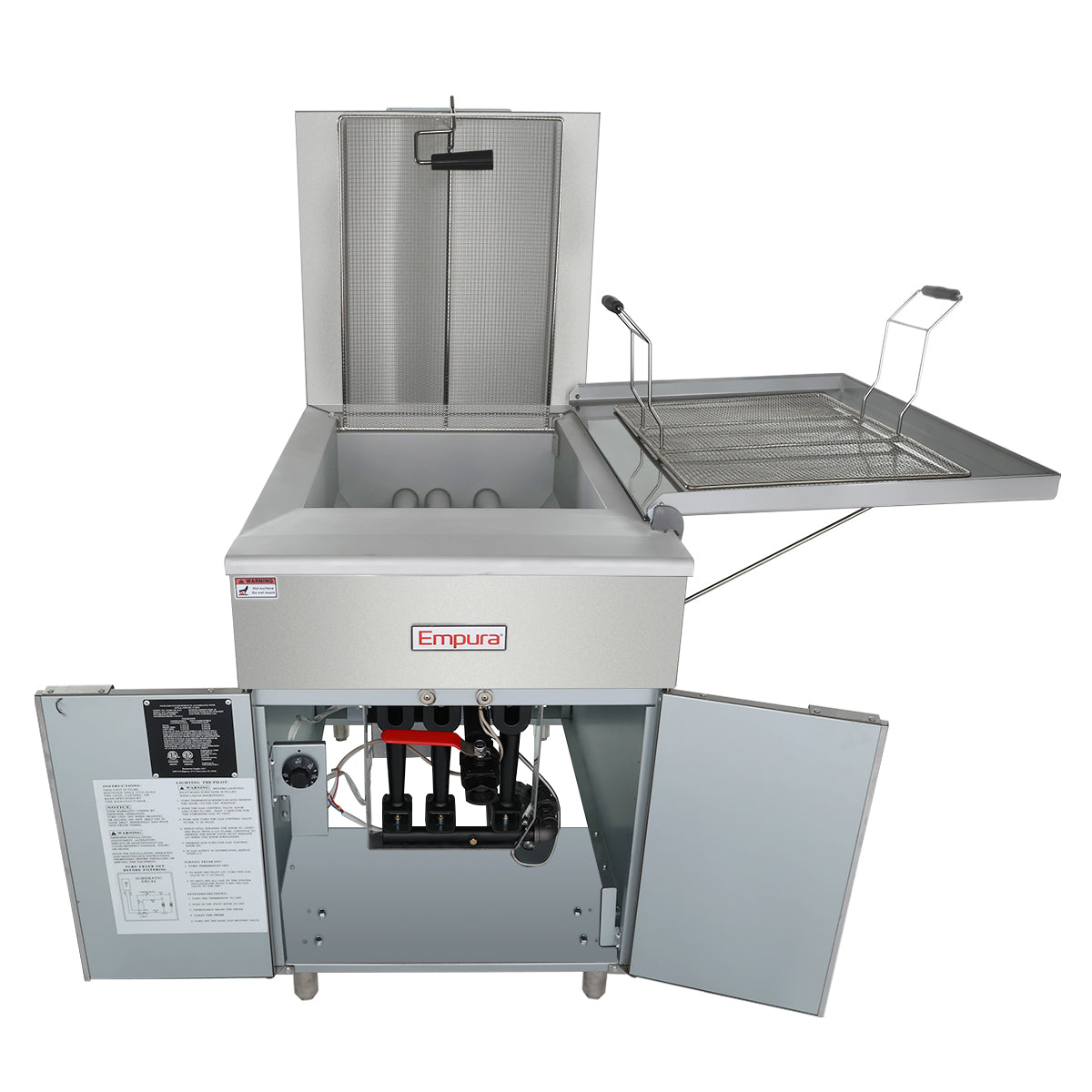 125 lb. Donut and Funnel Cake Commercial Fryer - Liquid Propane, 90,000 BTU