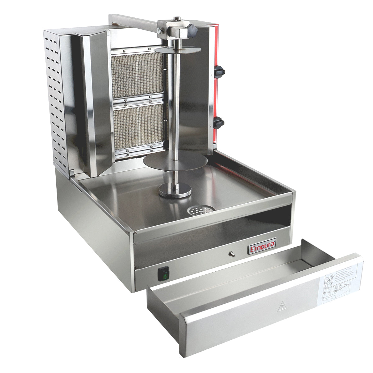 45 lb. Capacity Gas Commercial Vertical Broiler