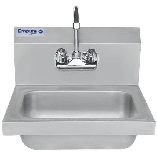 Empura EHS17 Hand Sink Wall Mounted 17"D X 16"W X 13"H