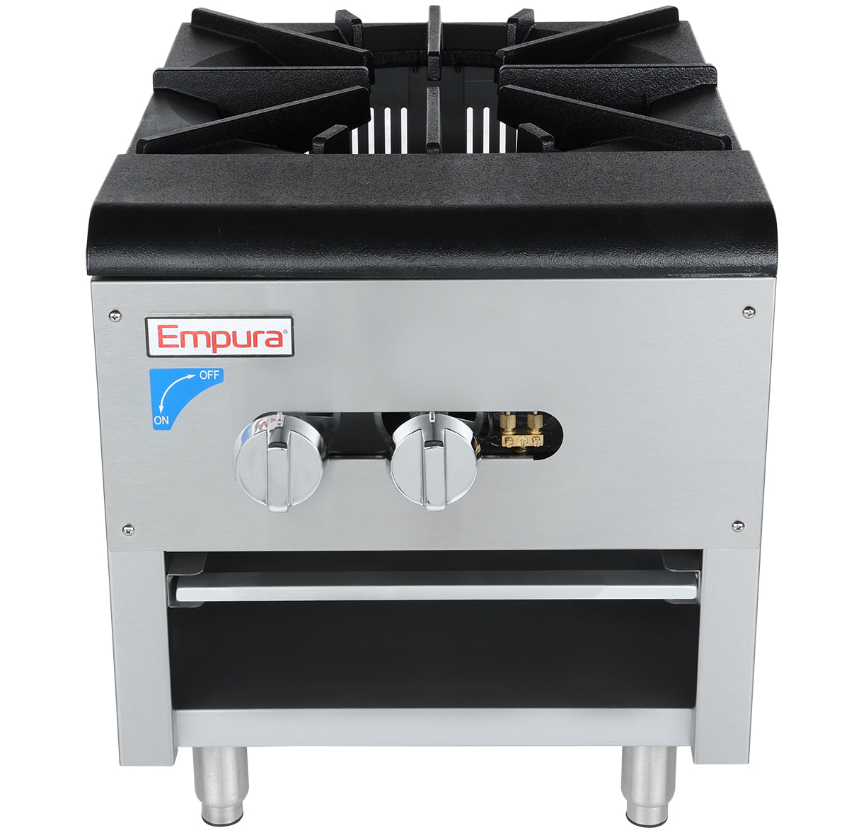 1 Burner Commercial Gas Stock Pot Range - 110,000 BTU Range, Stock Pot, Gas Empura