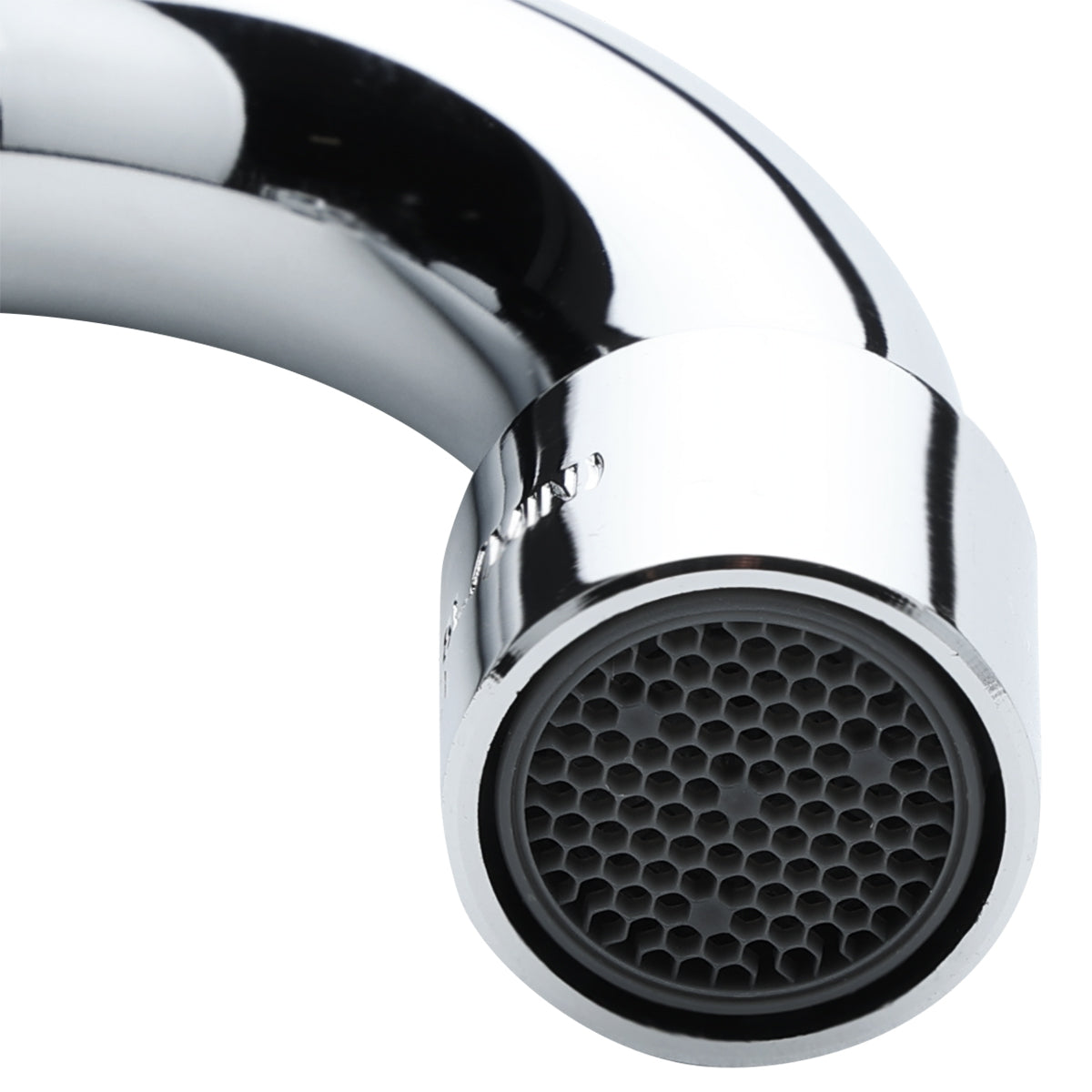 Wall Mount Commercial Faucet with 8" x 5 3/16" Swing Spout and 4" Centers, NSF Faucet, Wall / Splash Mount Empura