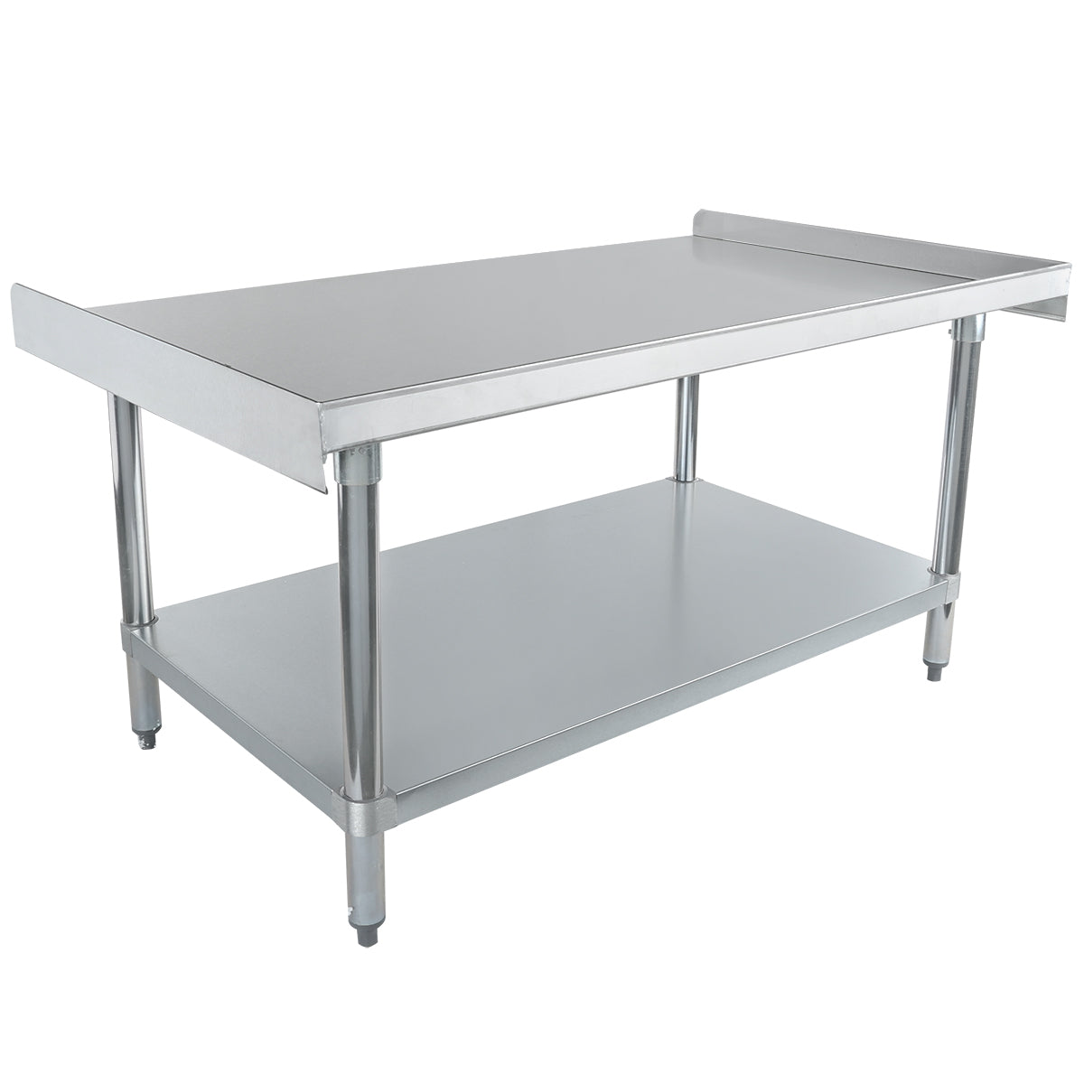 48" x 30" 16 Gauge Stainless Steel Equipment Stand with Galvanized Undershelf, NSF Equipment Stand Empura