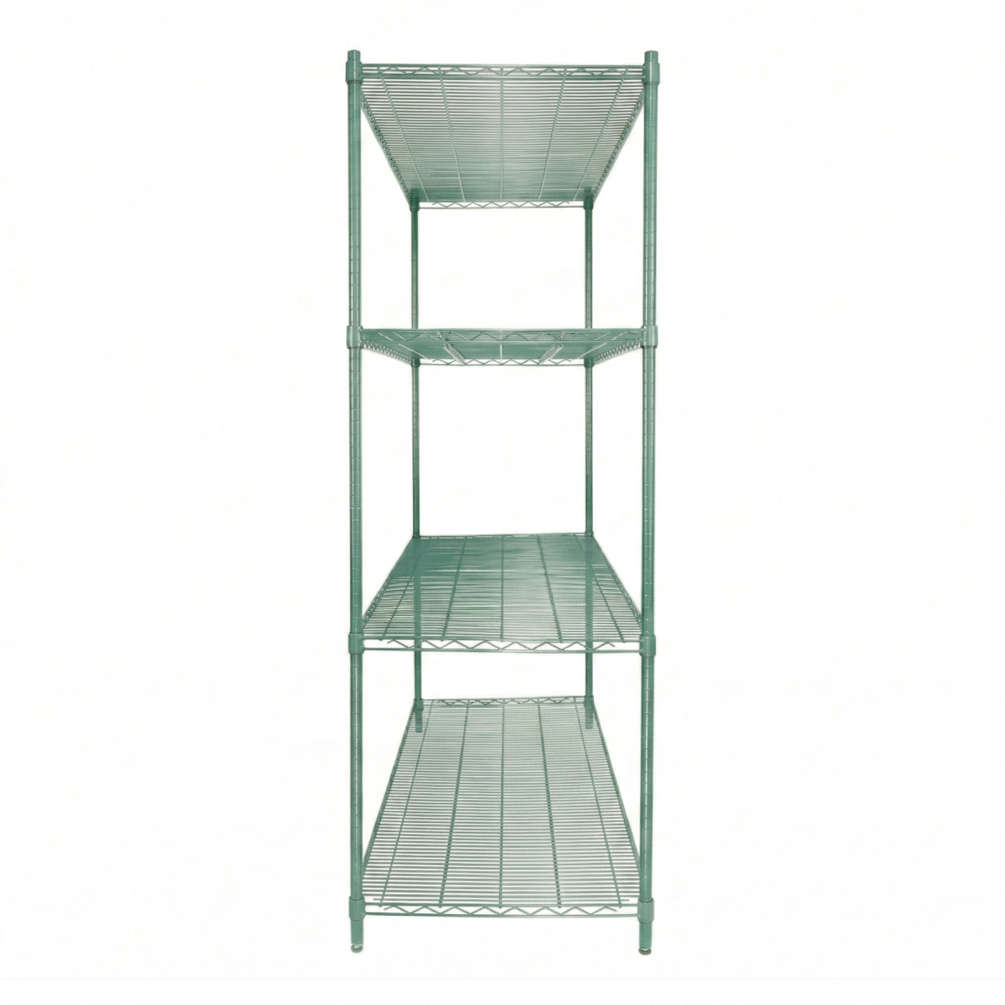 72" x 18" Epoxy 5-Shelf Commercial Wire Shelving Kit Kit with 86" Posts, NSF