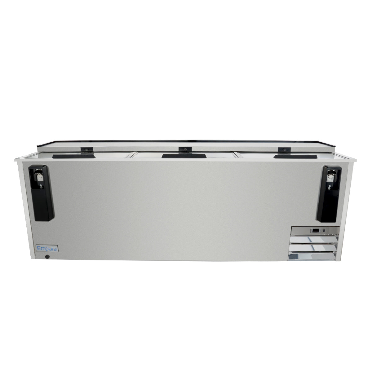 95" Stainless Steel Commercial Horizontal Bottle Cooler