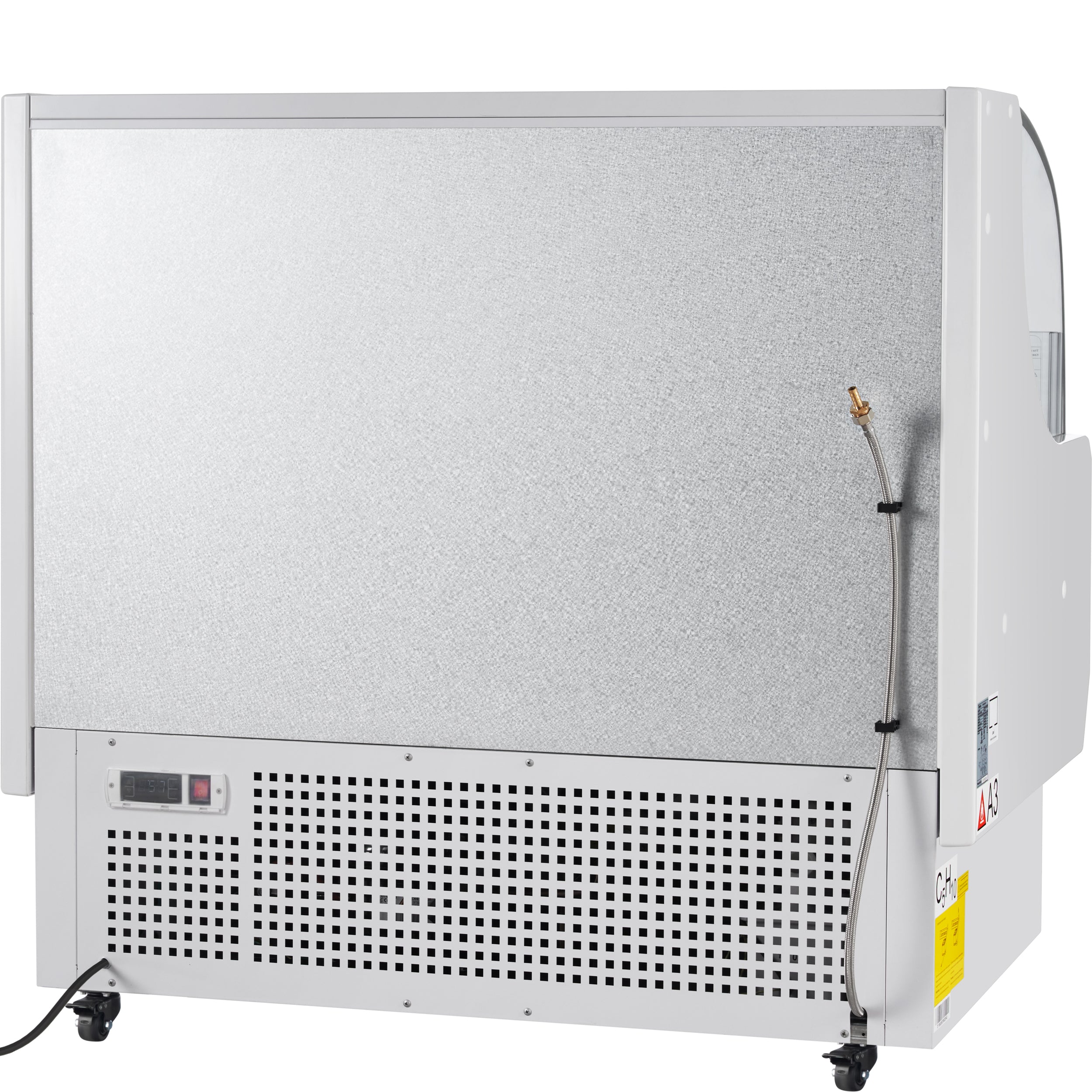 47" White Commercial Open Refrigerated Display - 10.3 cu ft