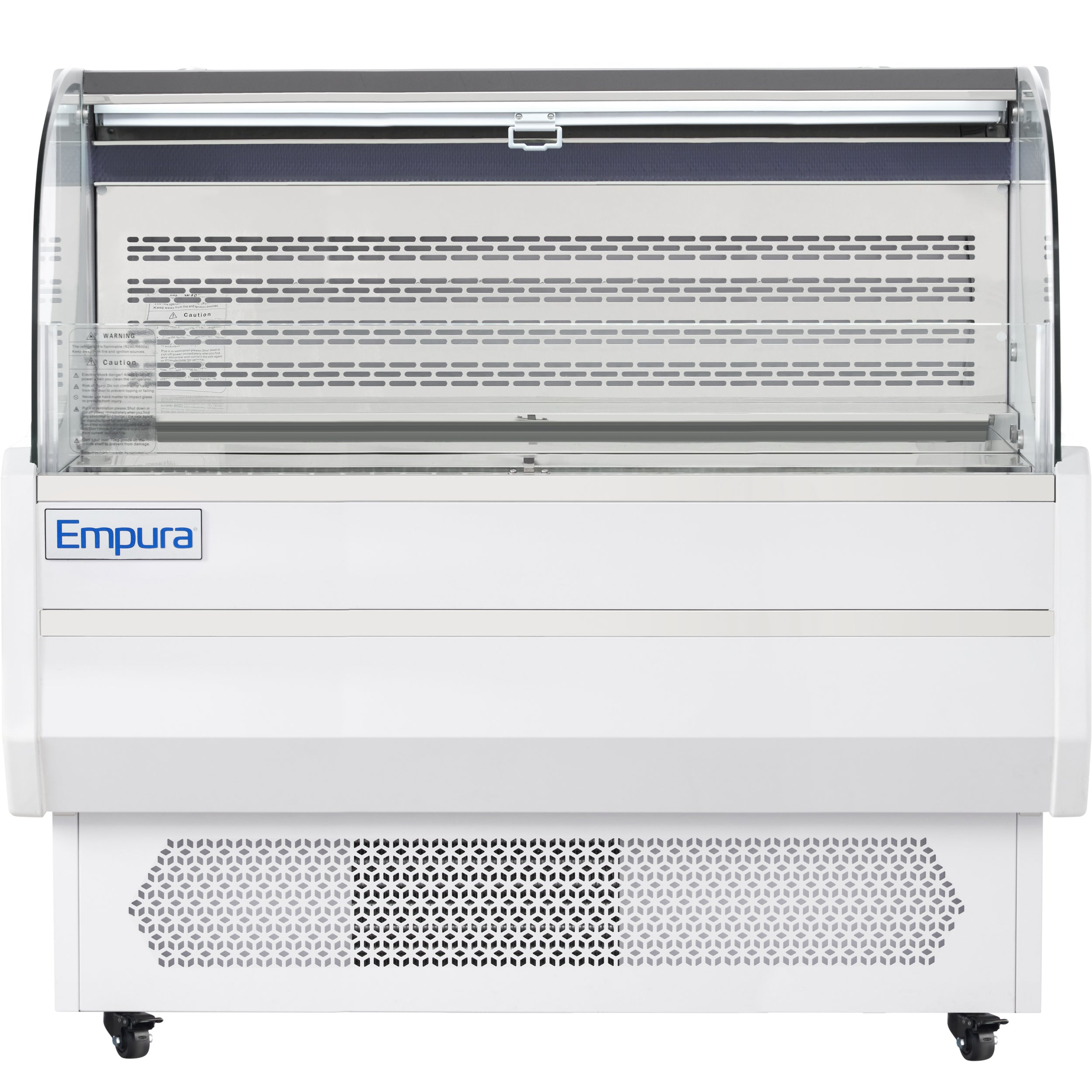 47" White Commercial Open Refrigerated Display - 10.3 cu ft