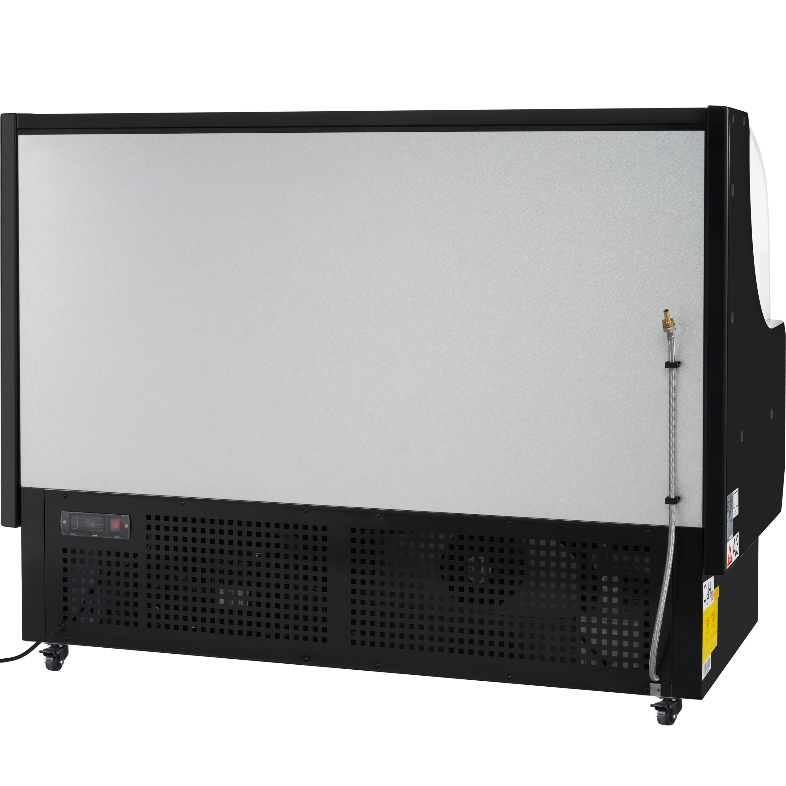 59" Black Commercial Open Refrigerated Display - 13.1 cu ft