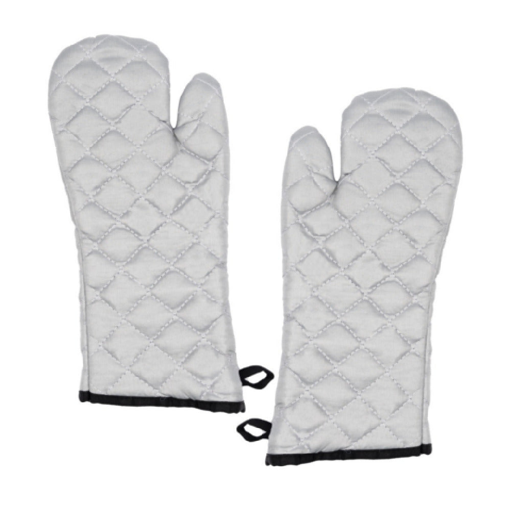 15" Ambidextrous Silicone Cloth Oven Mitts