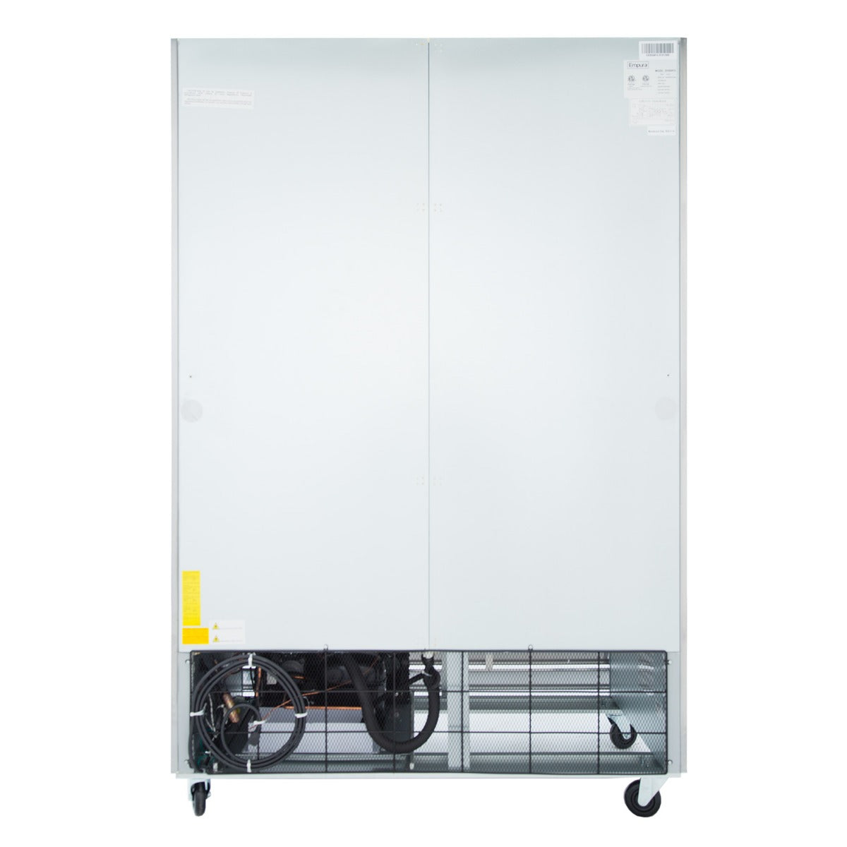 54" Commercial 2 Glass Door Reach-In Freezer Freezer, Reach-In Empura
