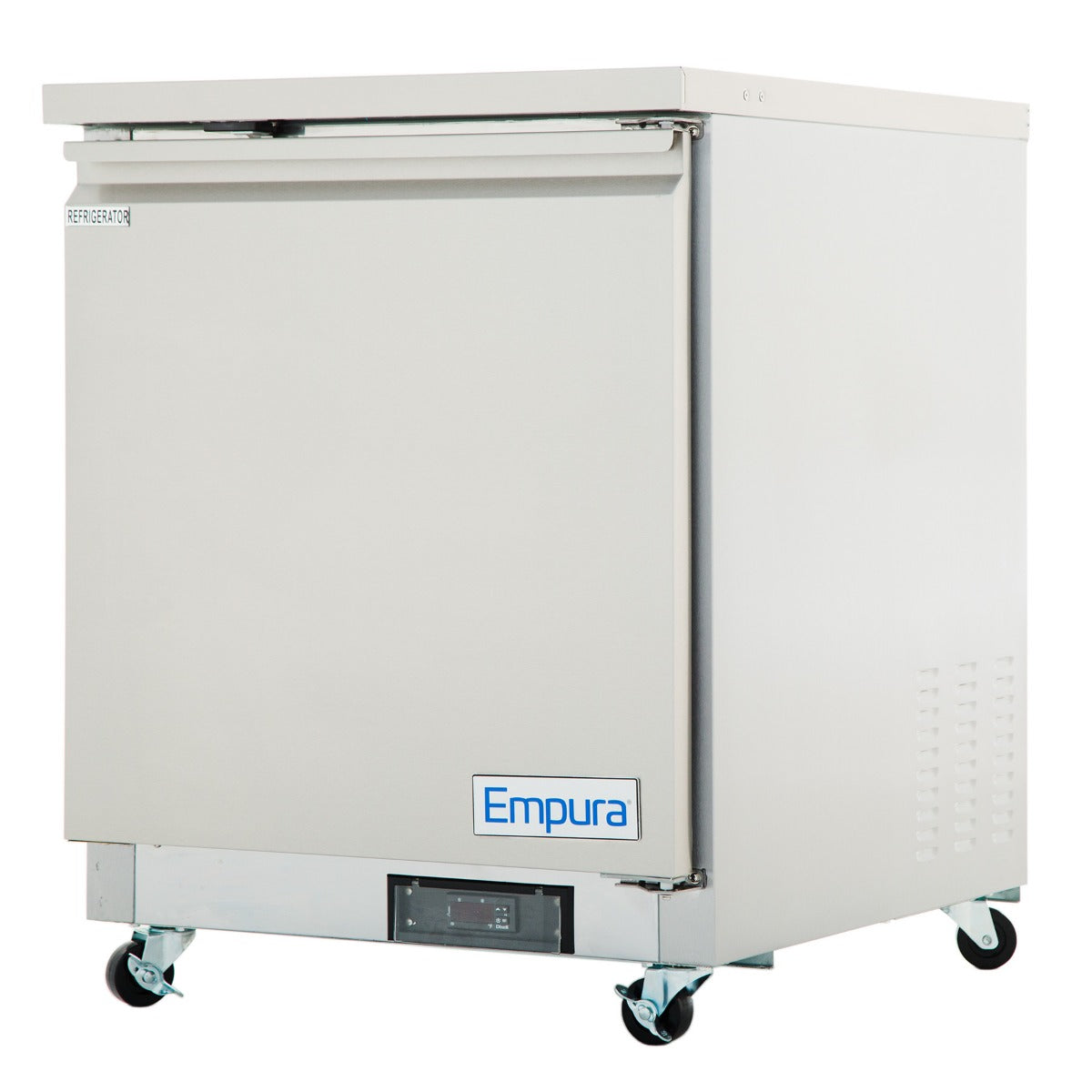 28" Single Door Commercial Undercounter Reach-In Refrigerator Refrigerator, Undercounter, Reach-In Empura