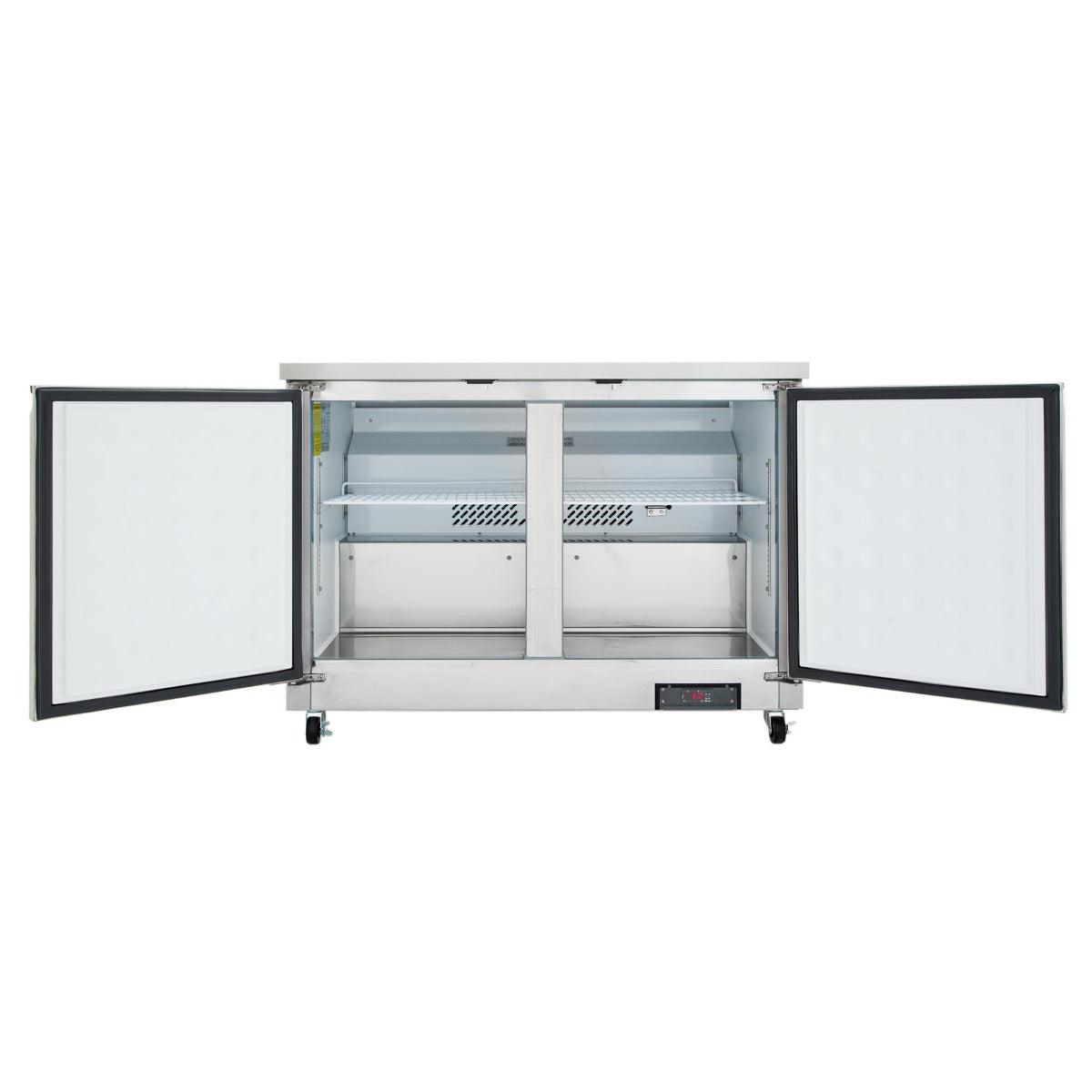 48" Two Door Commercial Undercounter Reach-In Refrigerator Refrigerator, Undercounter, Reach-In Empura