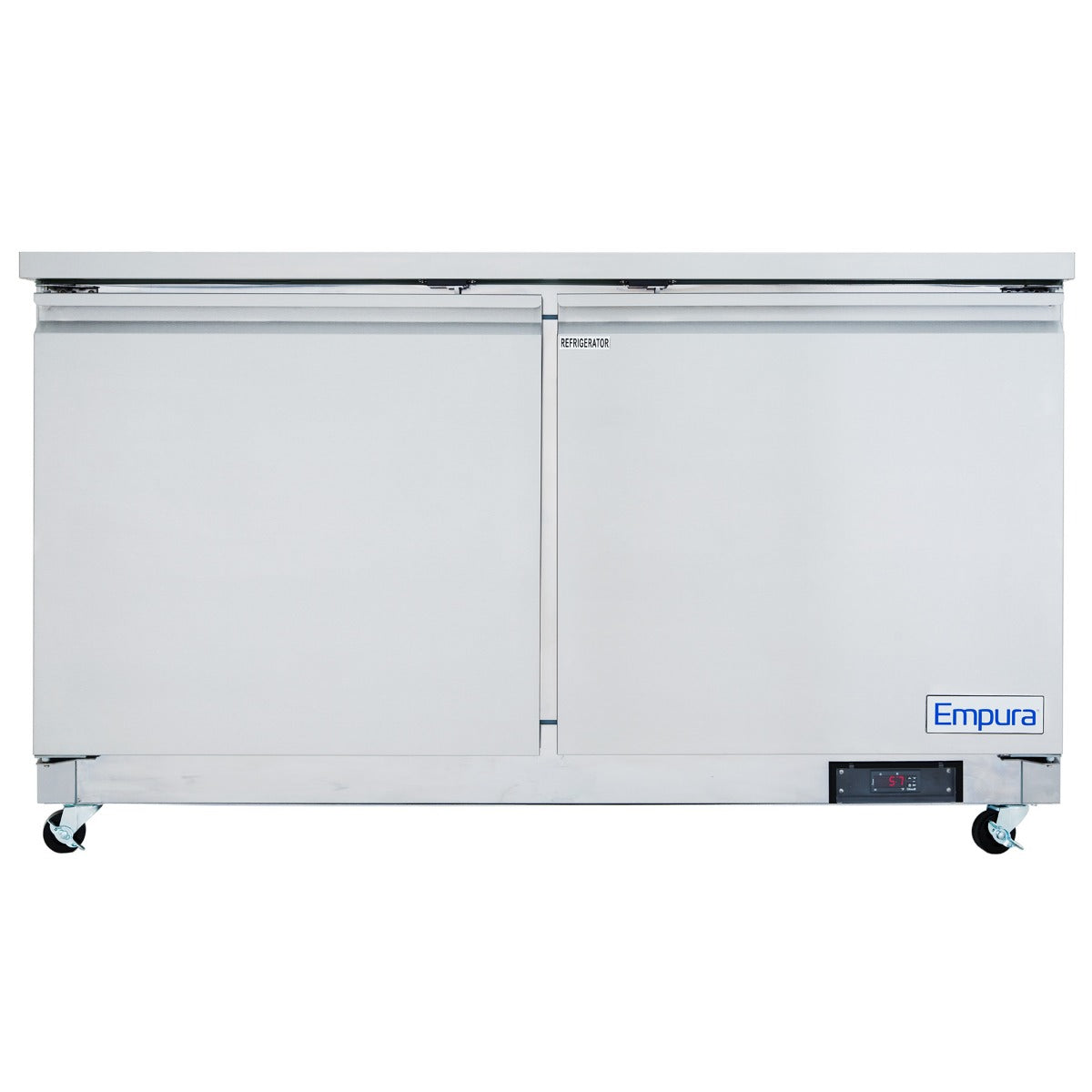 61" Two Door Commercial Undercounter Reach-In Freezer Freezer, Undercounter, Reach-In Empura