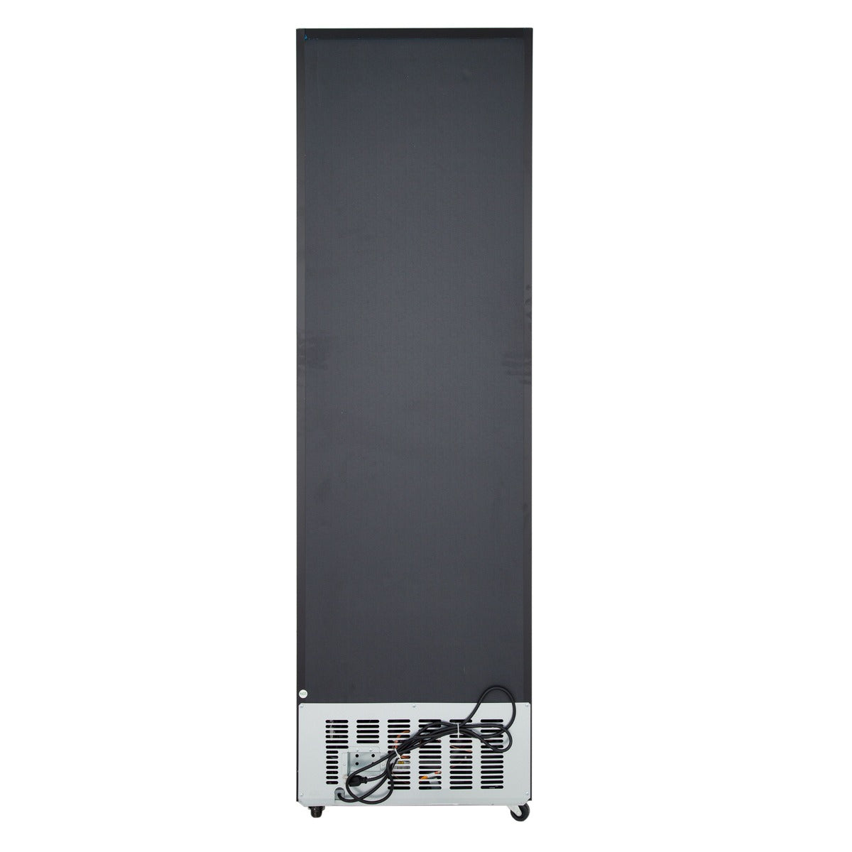 Empura EGM-13B 22.7" Wide Black Swinging Glass Door Merchandiser Refrigerator With 1 Door, 13 Cubic Ft, 115 Volts