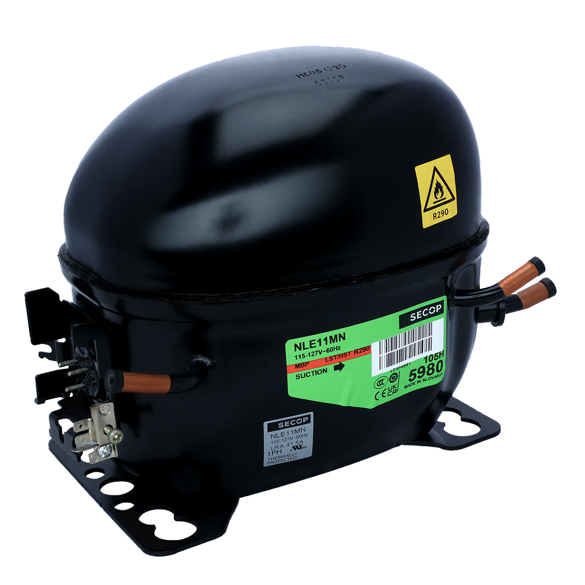 1.1.01.00008 Compressor compatible with: E-UCF310, E-UCH310, E-MCF350, E-MCH350 Empura
