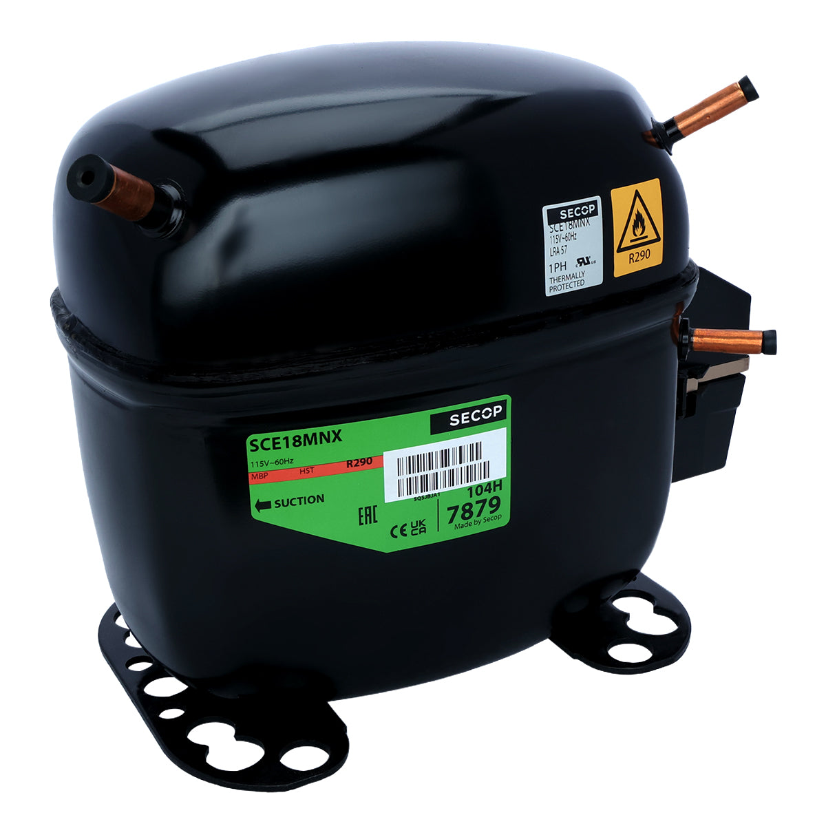 1.1.01.00012 Compressor and Accesory Kit compatible with: E-MCF500, E-MCH500 Ice Machines. Empura