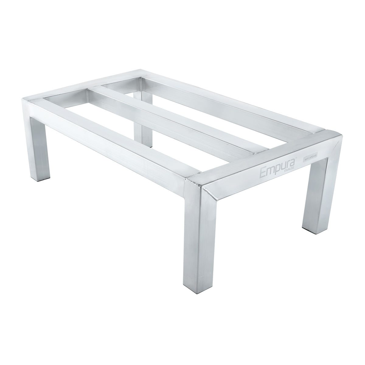 24" x 14" x 8" Aluminum Dunnage Rack - 1300 lb. Capacity, NSF Dunnage Rack, Vented Empura