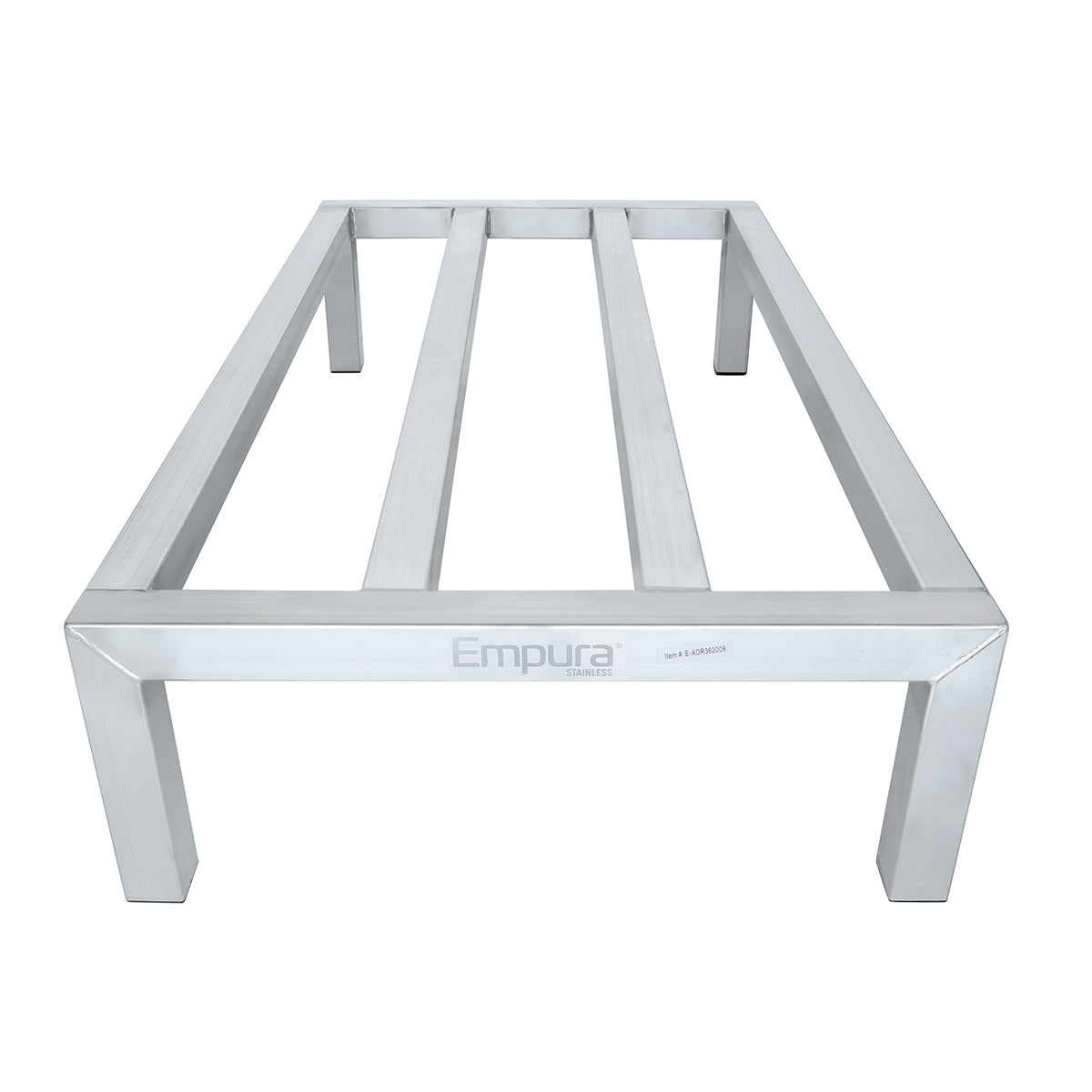 36" x 20" x 8" Aluminum Dunnage Rack - 1630 lb. Capacity, NSF Dunnage Rack, Vented Empura