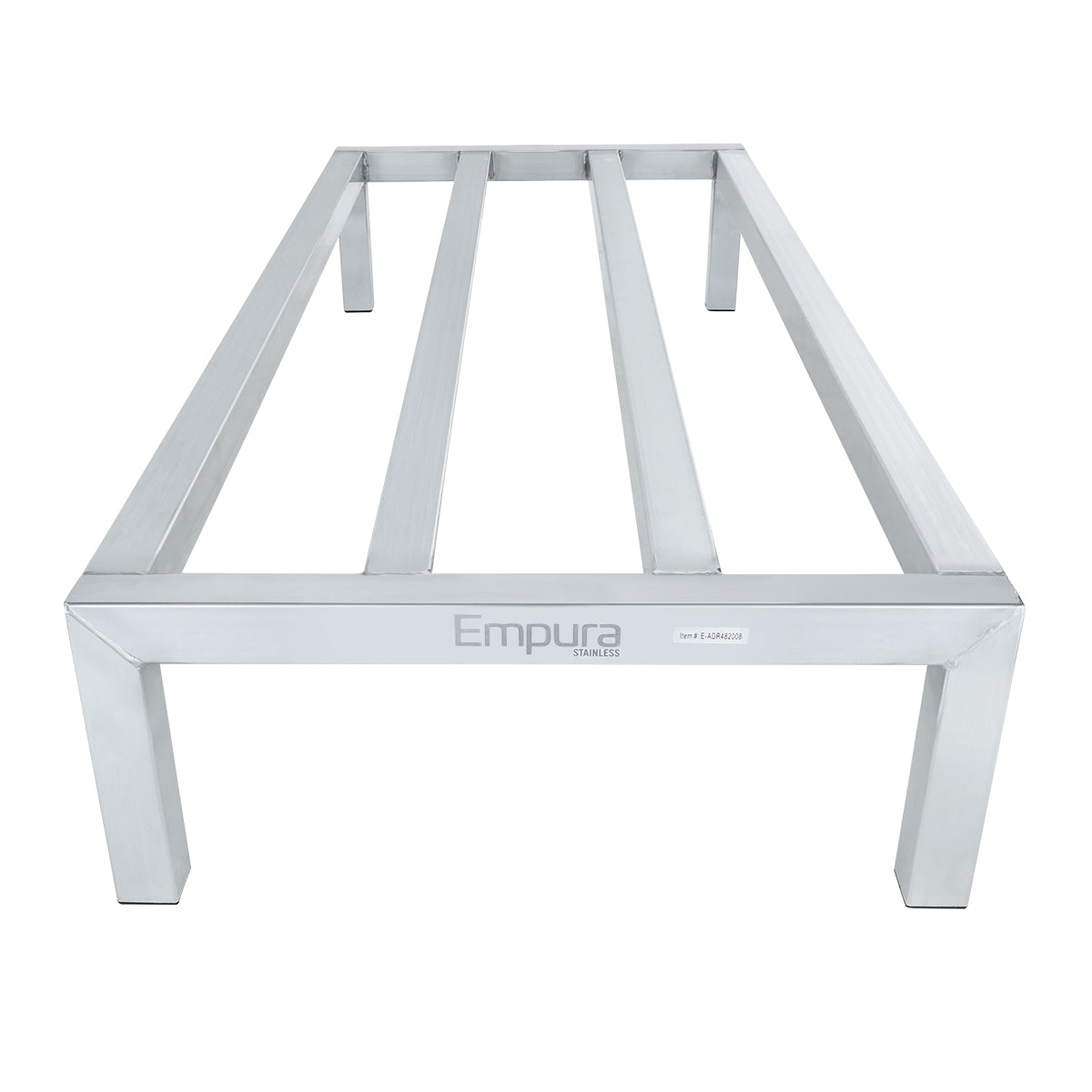 48" x 20" x 8" Aluminum Dunnage Rack - 1685 lb. Capacity, NSF Dunnage Rack, Vented Empura