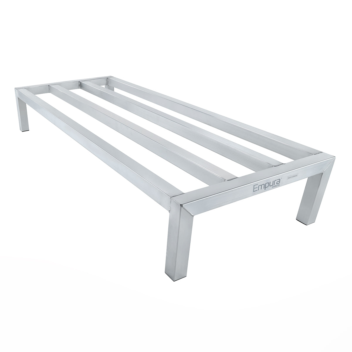 48" x 20" x 8" Aluminum Dunnage Rack - 1685 lb. Capacity, NSF Dunnage Rack, Vented Empura