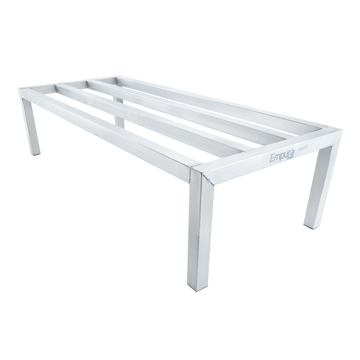 48" x 20" x 12" Aluminum Dunnage Rack - 1685 lb. Capacity, NSF Dunnage Rack, Vented Empura