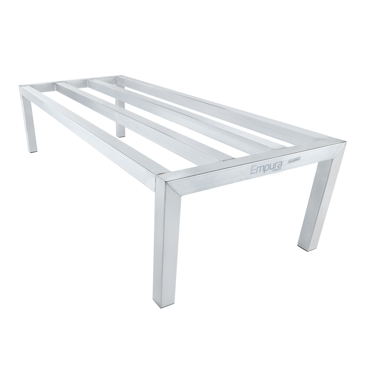 48" x 20" x 12" Aluminum Dunnage Rack - 1685 lb. Capacity, NSF Dunnage Rack, Vented Empura