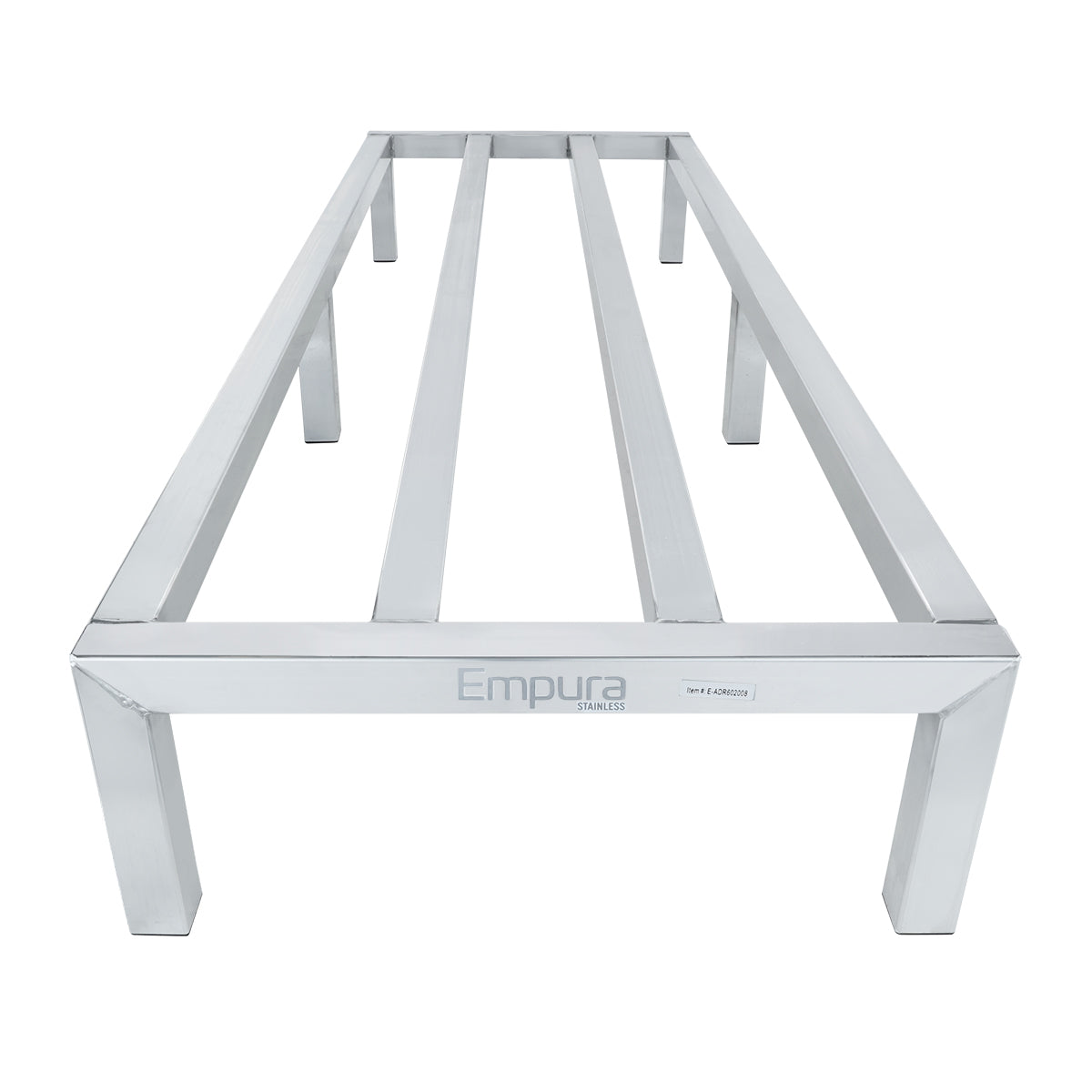 60" x 20" x 8" Aluminum Dunnage Rack - 1740 lb. Capacity, NSF Dunnage Rack, Vented Empura