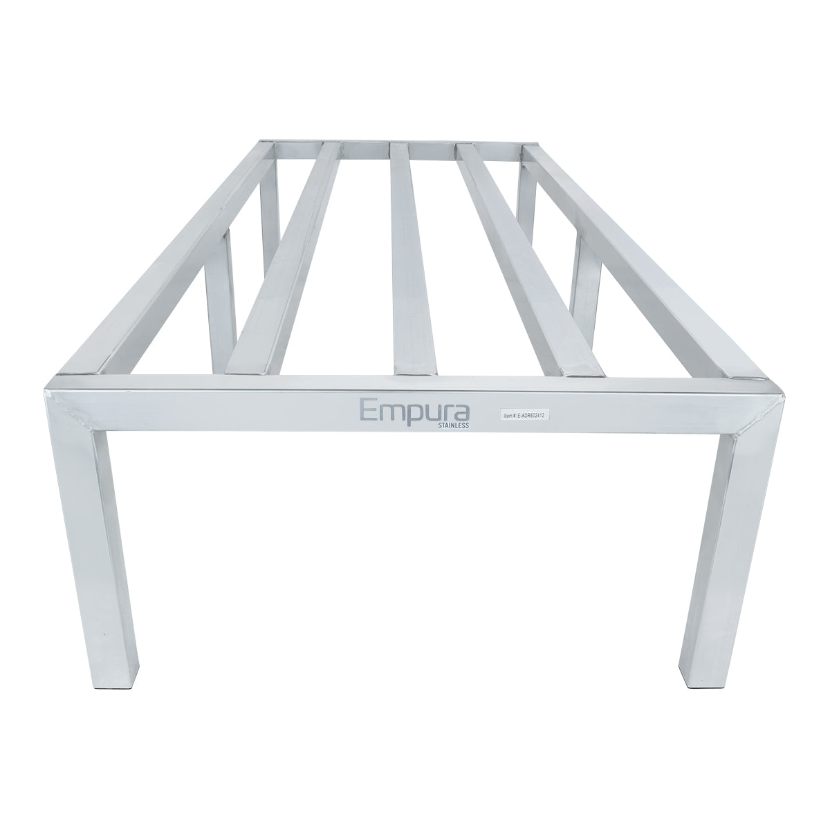 60" x 24" x 12" Aluminum Dunnage Rack - 1850 lb. Capacity, NSF Dunnage Rack, Vented Empura