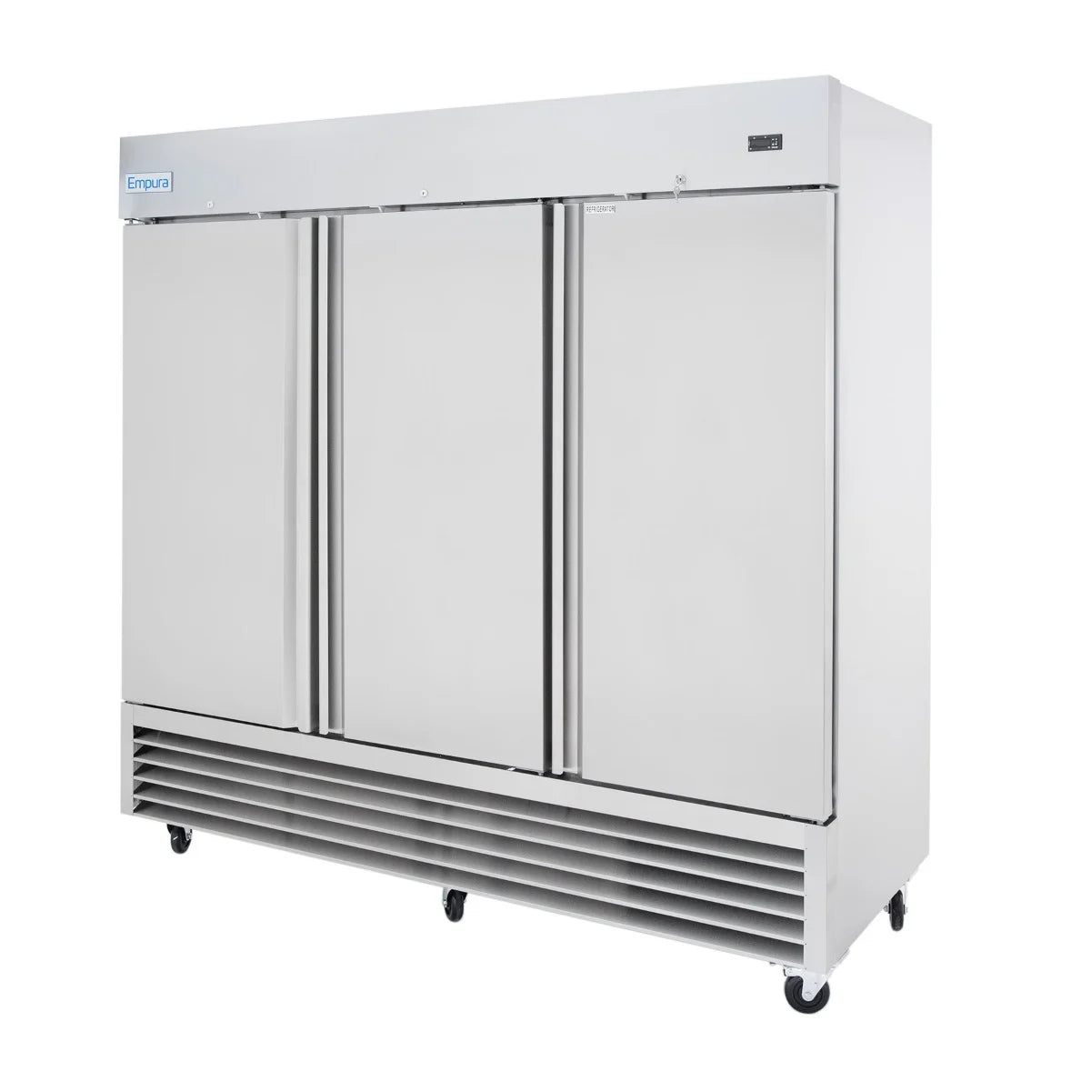 81" Commercial 3 Door Reach-In Refrigerator Refrigerator, Reach-In Empura