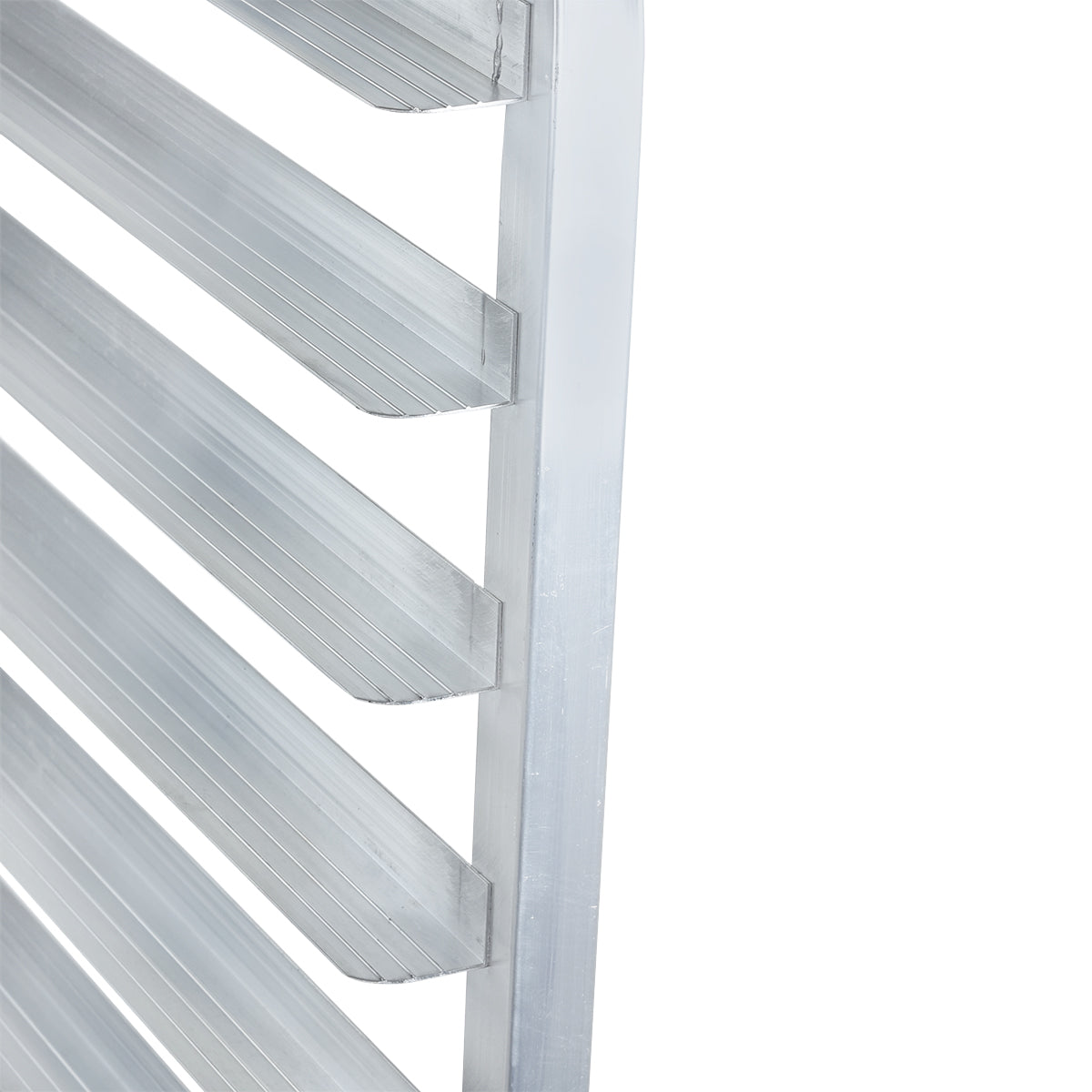 10 Pan End Load Aluminum Commercial Undercounter Bun / Sheet Pan Rack, NSF Pan Rack, Bun Empura
