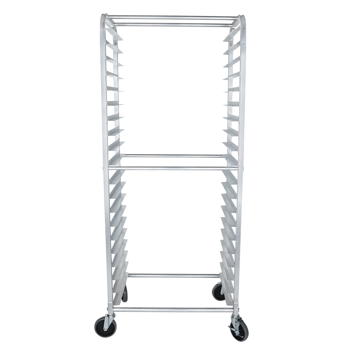 20 Pan End Load Aluminum Commercial Undercounter Bun / Sheet Pan Rack, NSF Pan Rack, Bun Empura